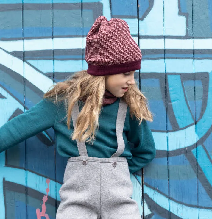 Classic Organic Merino Beanie - Melange (Teen-Adults) *Returning 2025