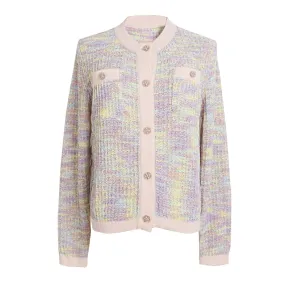 Colorblock Casual Patchwork Single Breasted Knitting Sweaters For Women Round Neck Long Sleeve Sweater Female