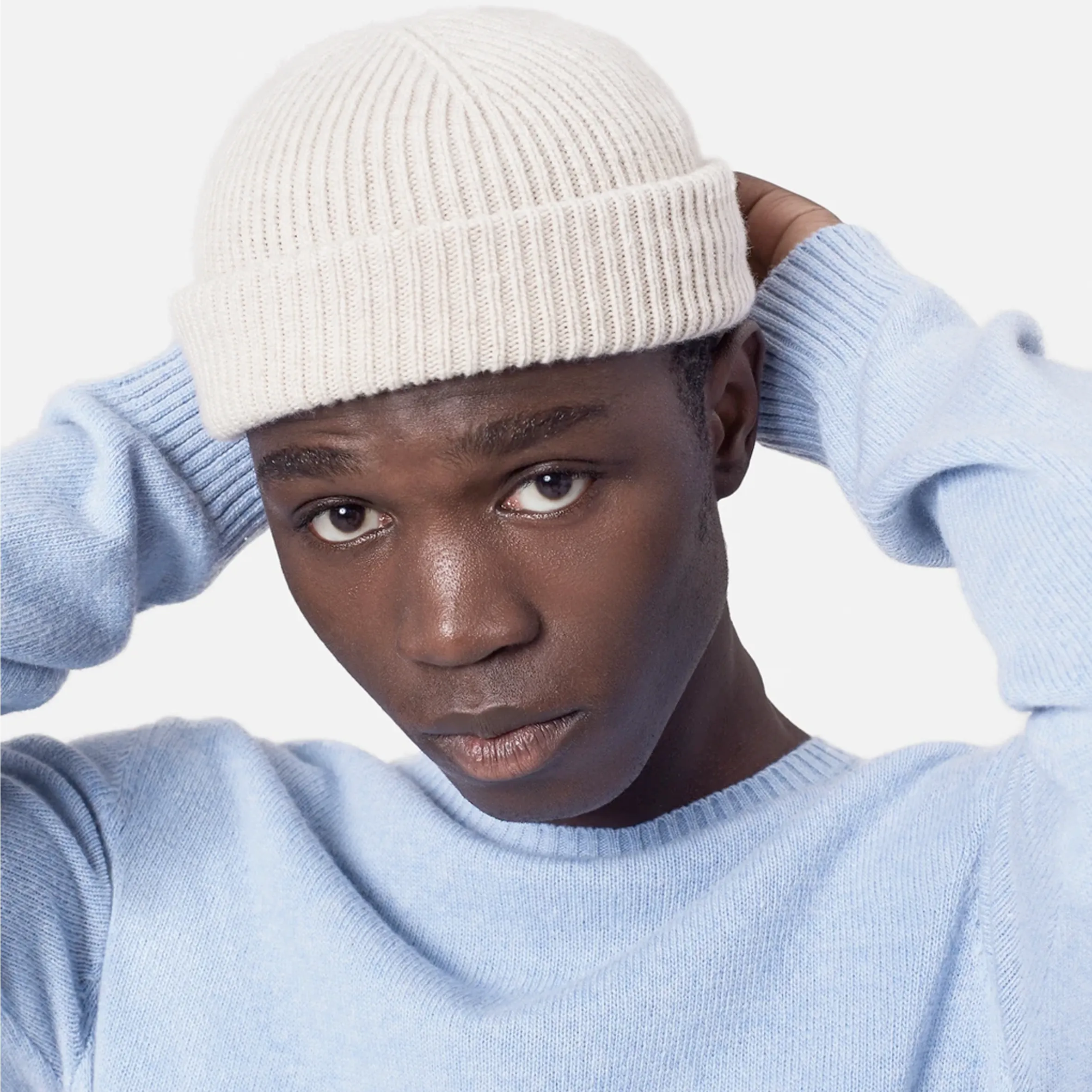 Colorful Standard Merino Wool Beanie (deep black)