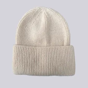 Cream Beanie