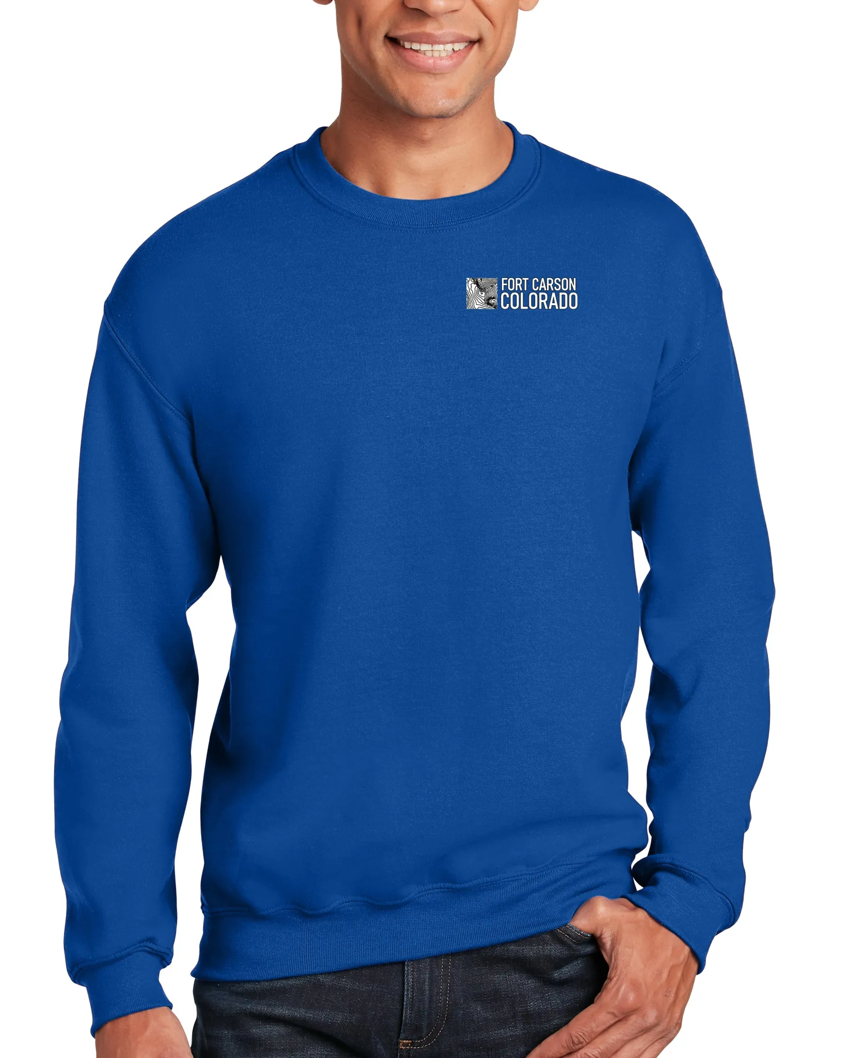 Crewneck Unisex Sweatshirt. This sweatshirt comes in multiple colors.