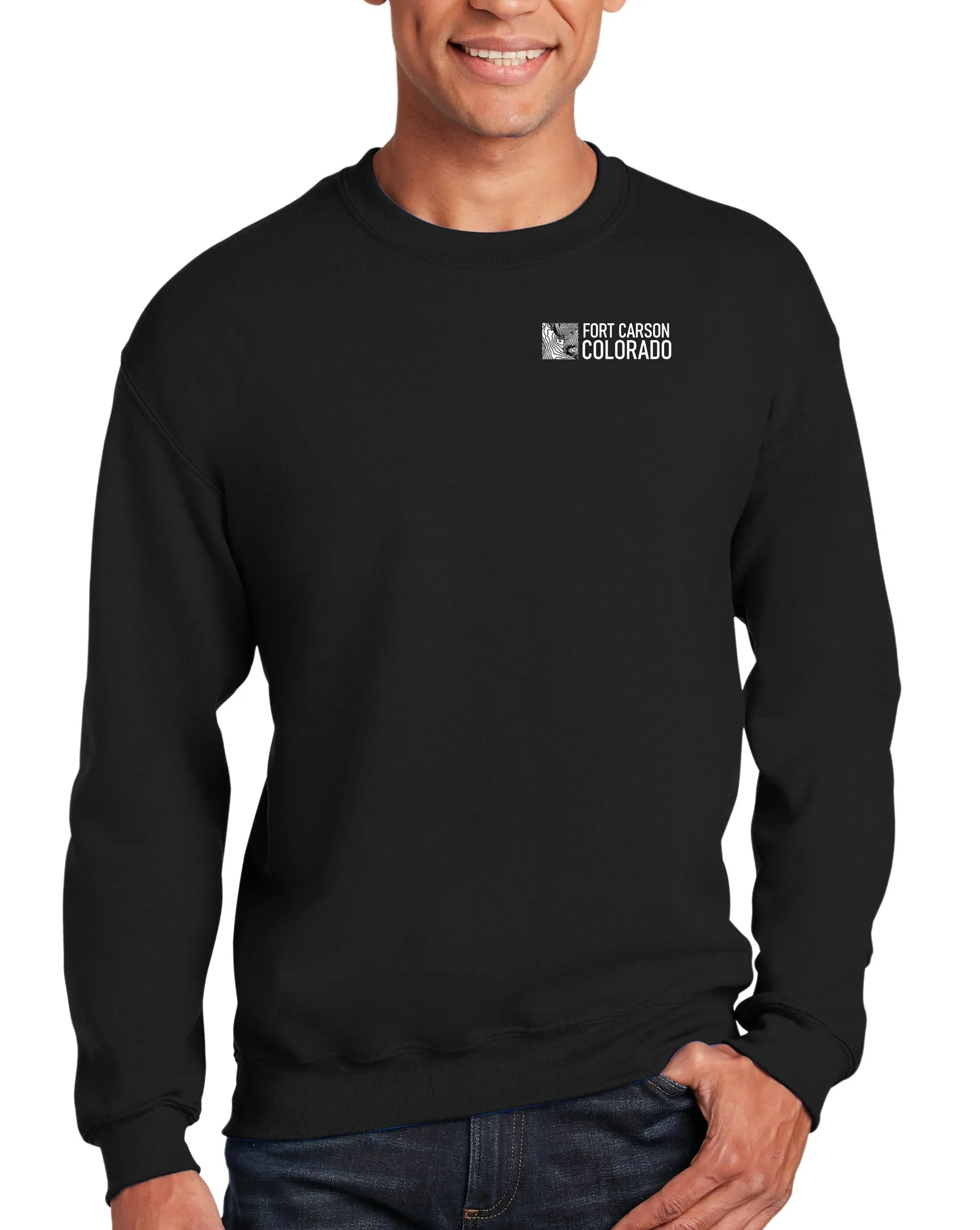 Crewneck Unisex Sweatshirt. This sweatshirt comes in multiple colors.