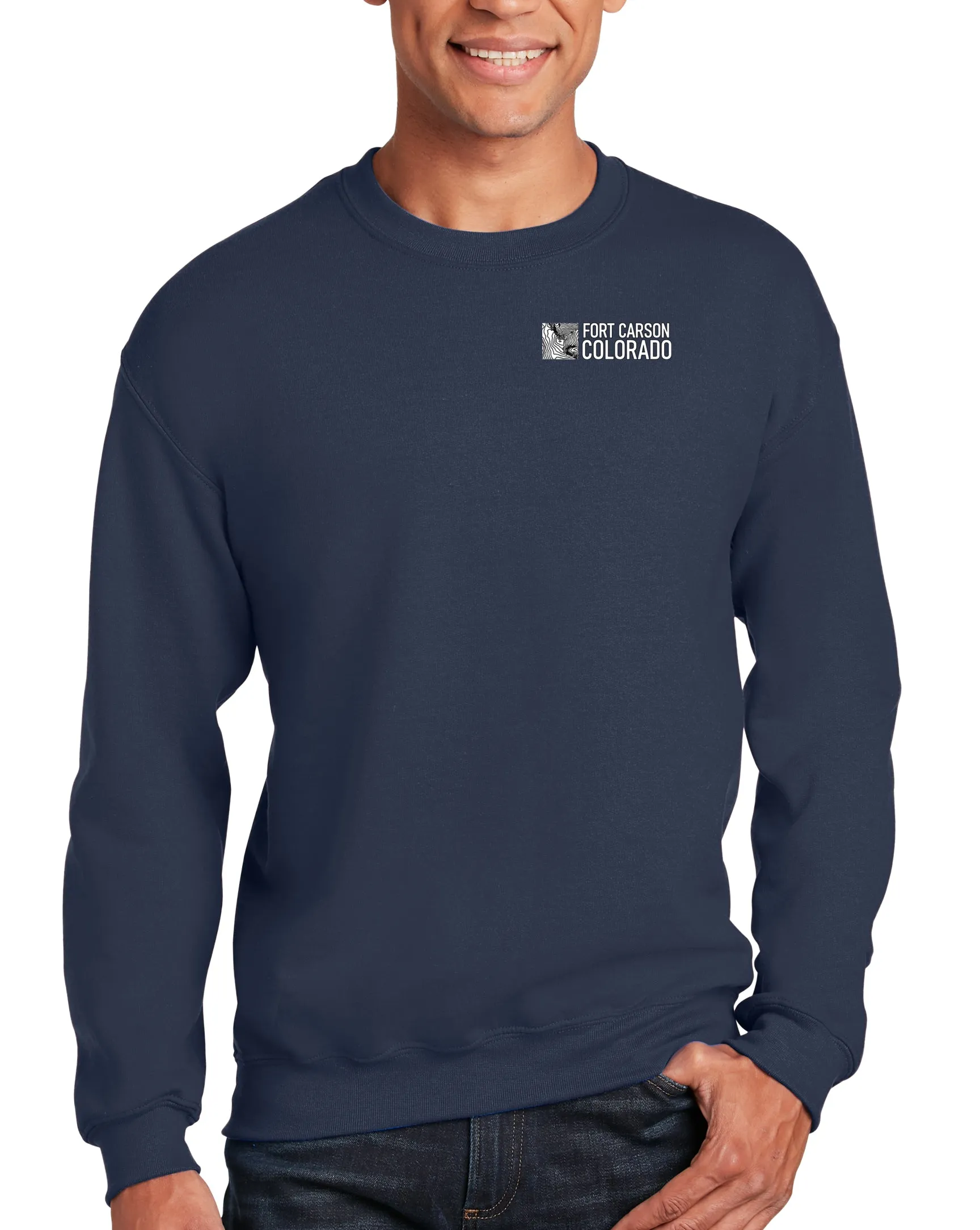 Crewneck Unisex Sweatshirt. This sweatshirt comes in multiple colors.