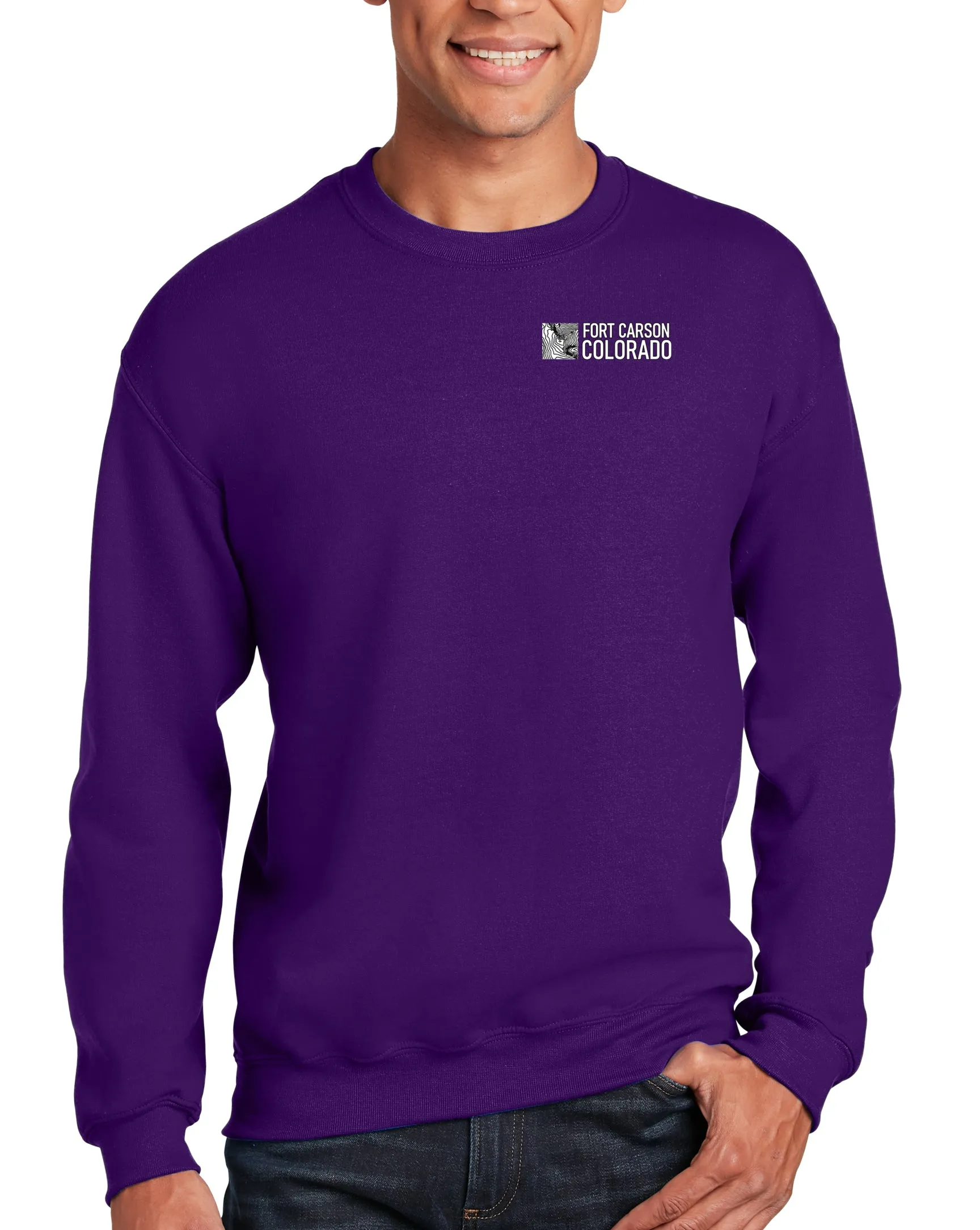 Crewneck Unisex Sweatshirt. This sweatshirt comes in multiple colors.