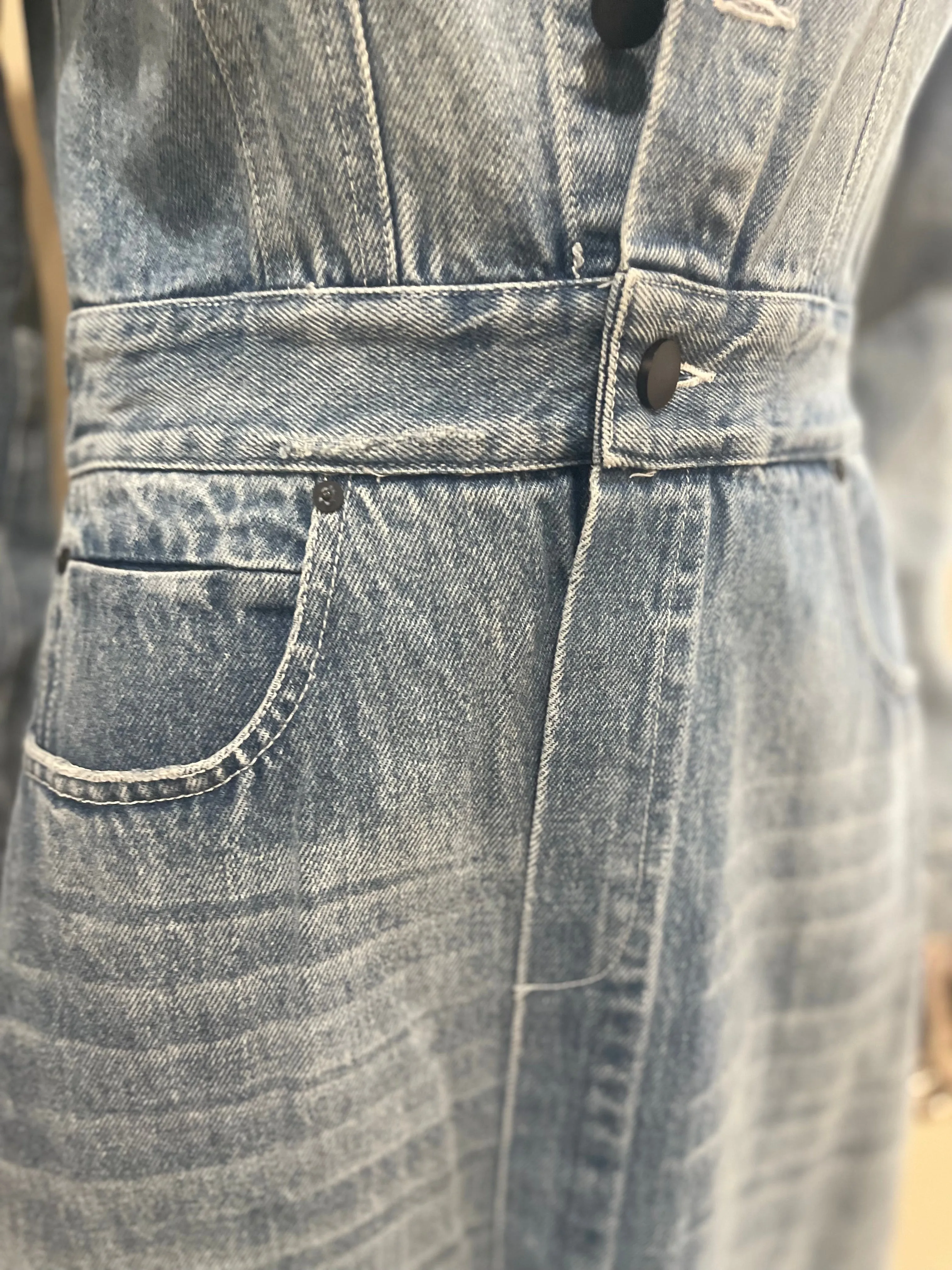 Denim Over Coat