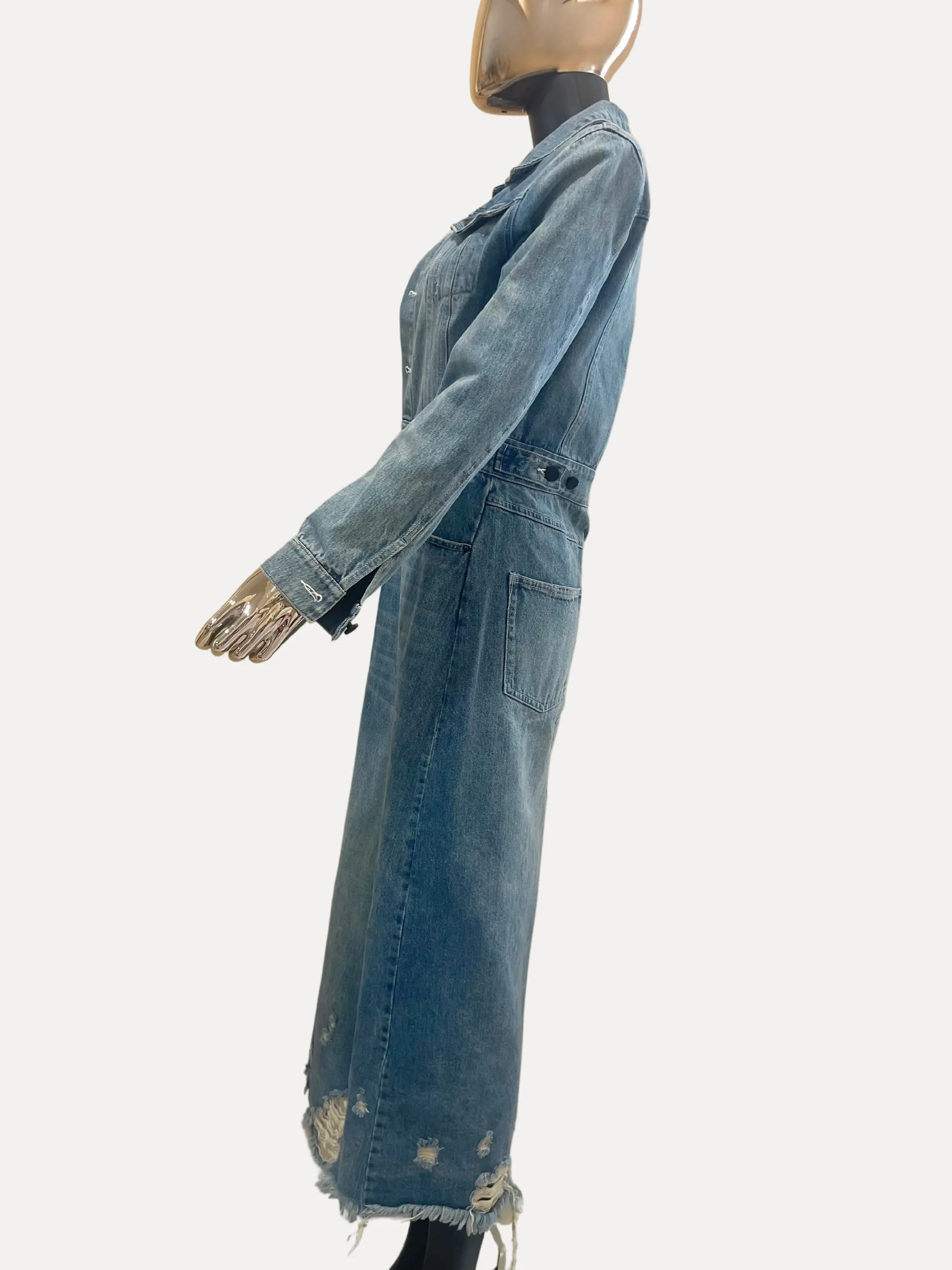 Denim Over Coat