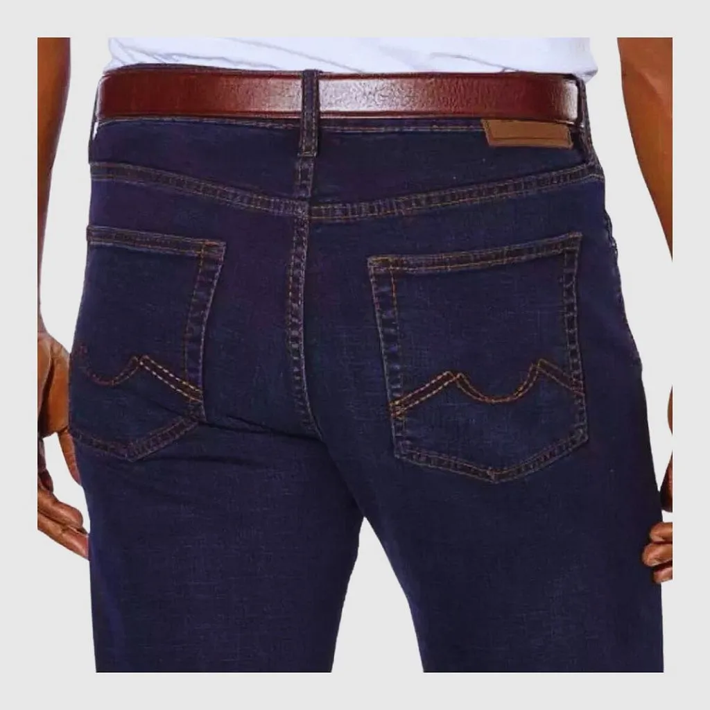 Designer Urban Star Jeans for Men Dark Blue (W-32)