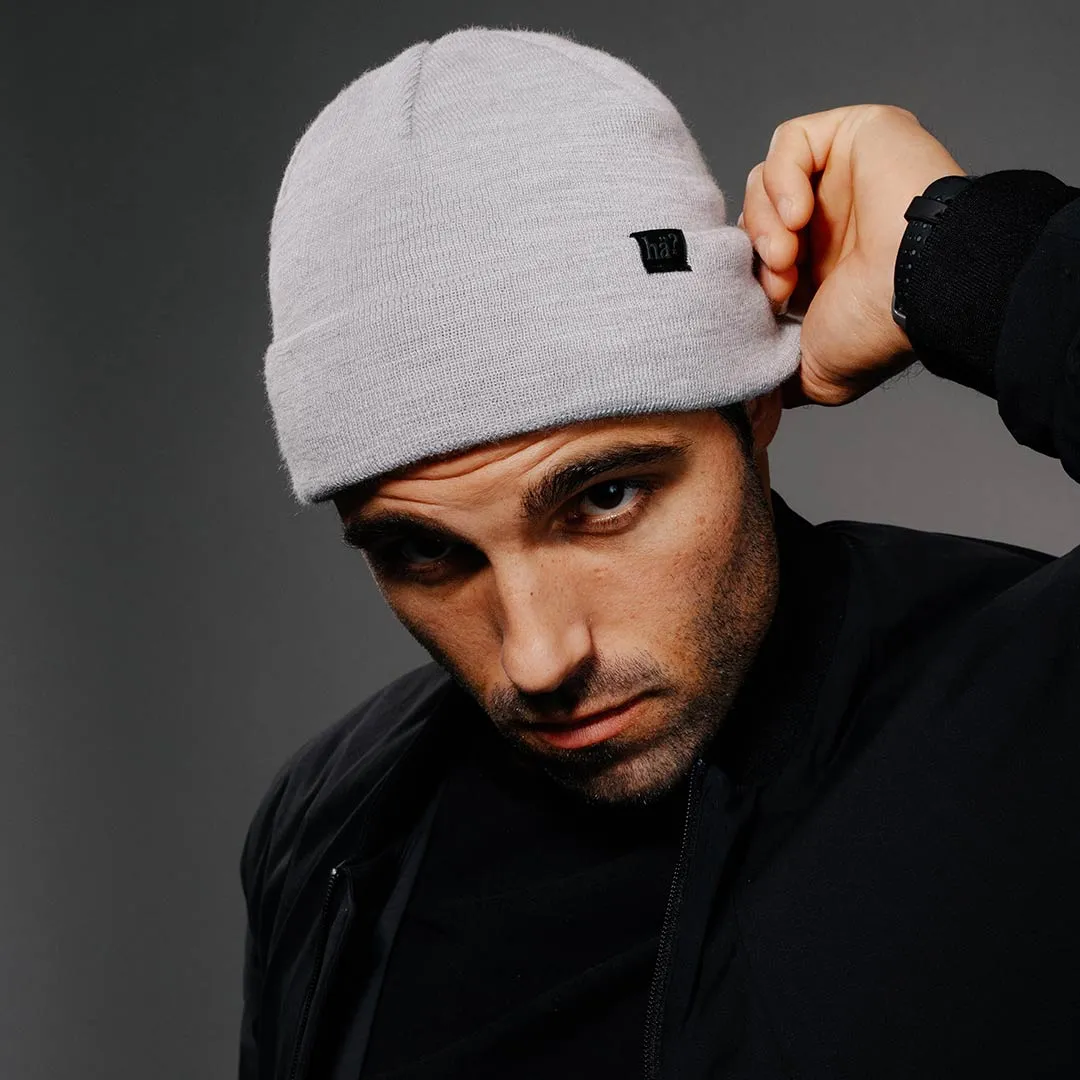 Drifter Beanie Merino & PET Lightgrey