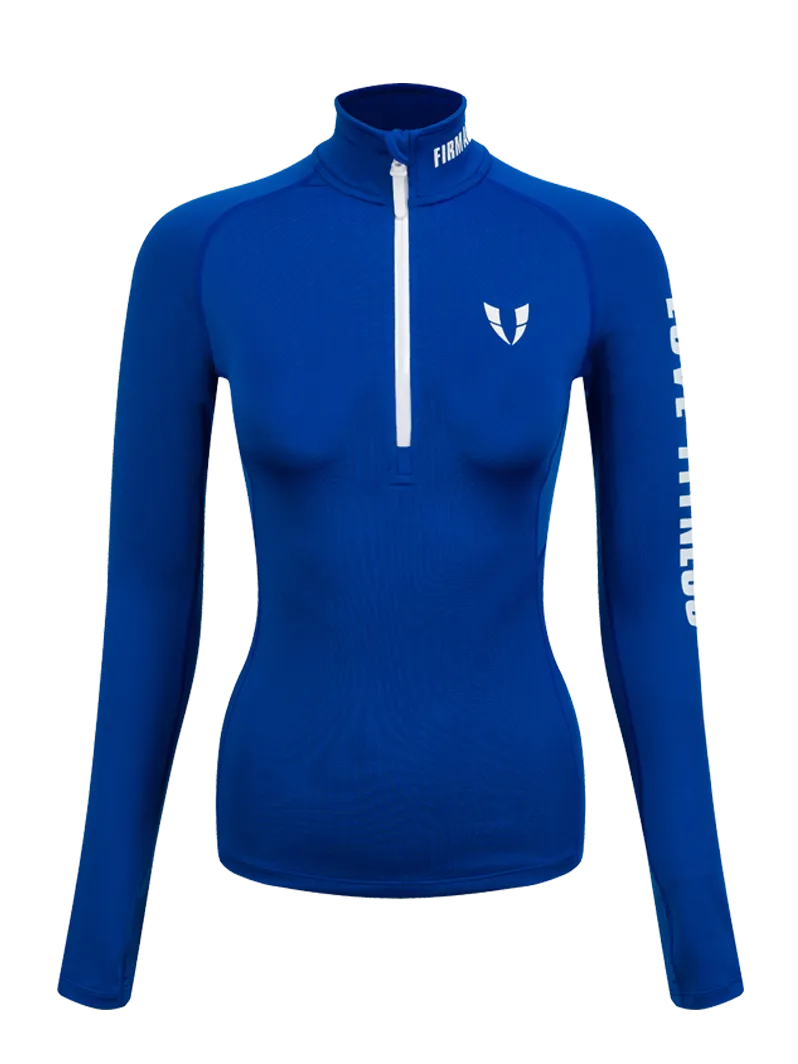 ELITE ABS RUNNING GYM TOP WITH HALF ZIP