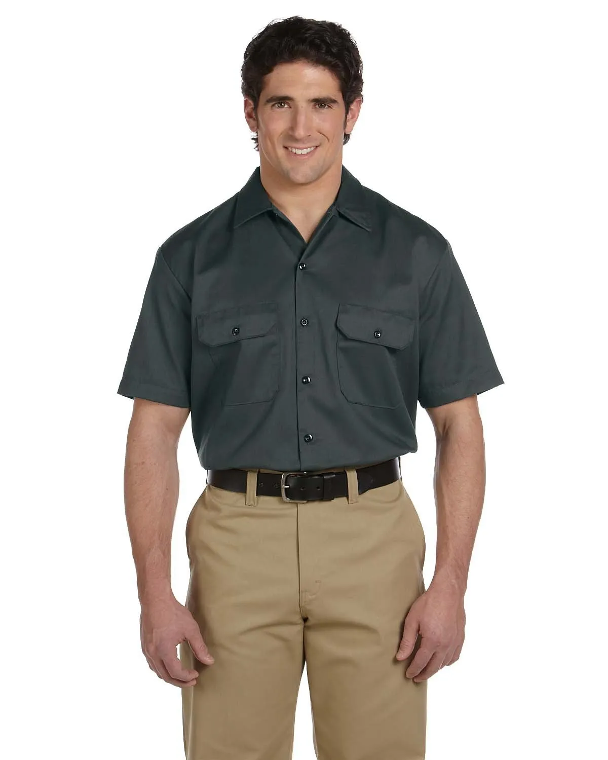 EMBROIDERED -  1574 - Williamson-Dickie Mfg Co Unisex Short-Sleeve Work Shirt