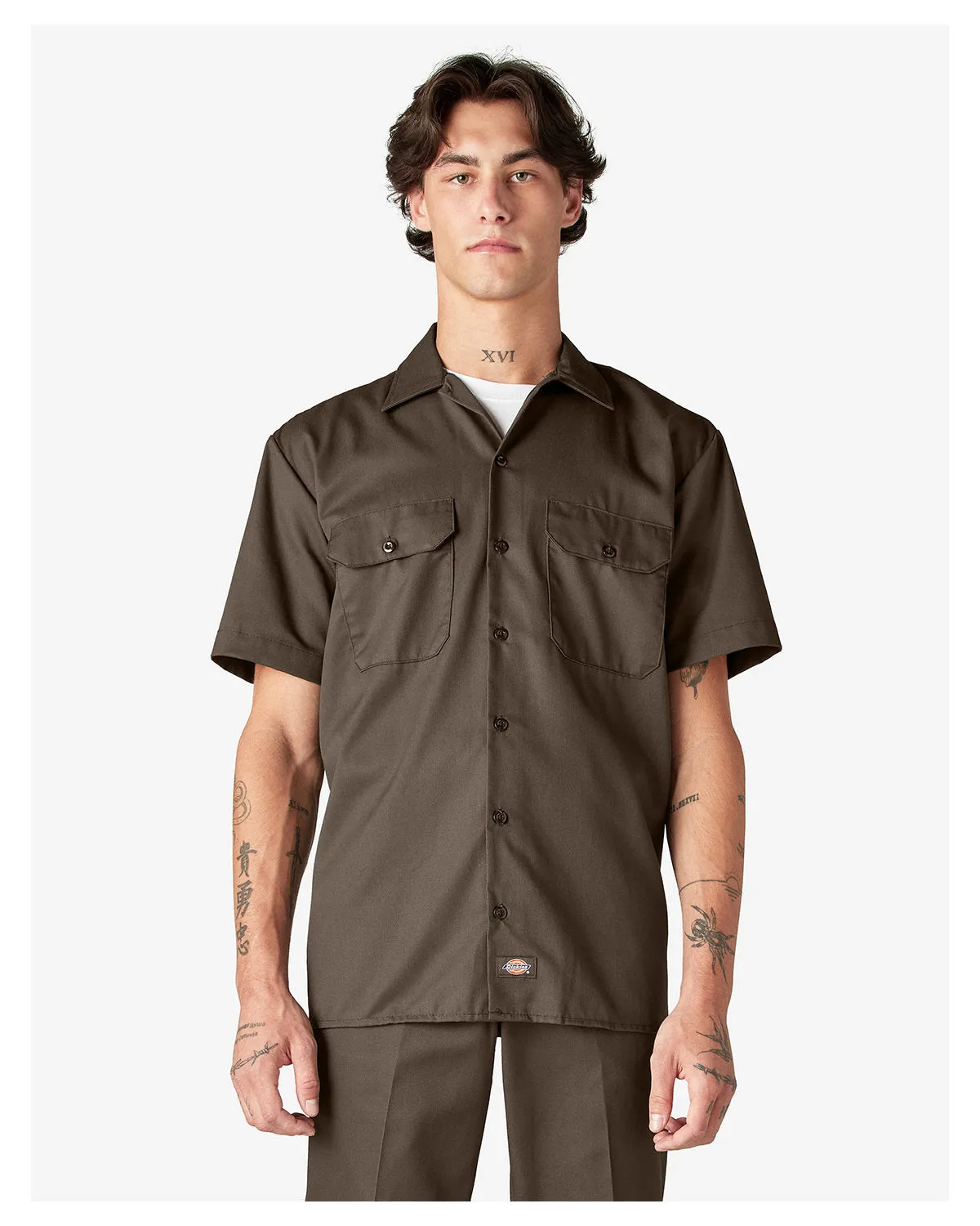 EMBROIDERED -  1574 - Williamson-Dickie Mfg Co Unisex Short-Sleeve Work Shirt