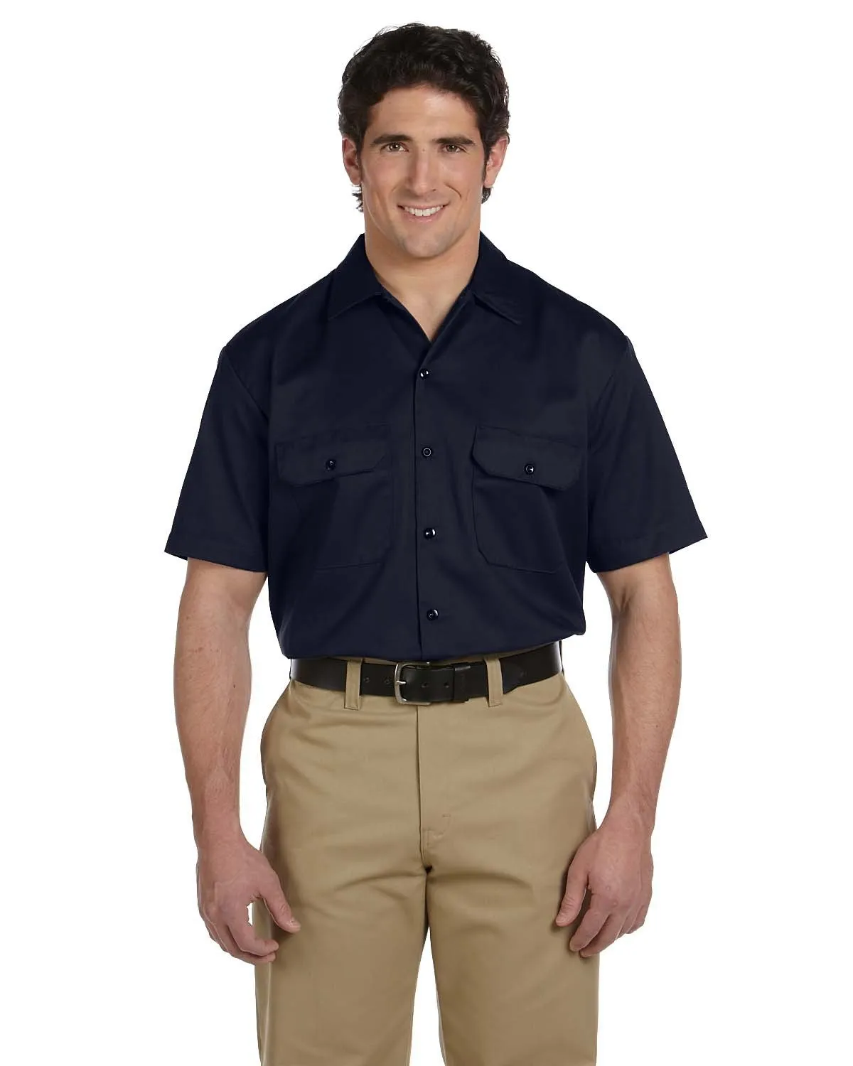 EMBROIDERED -  1574 - Williamson-Dickie Mfg Co Unisex Short-Sleeve Work Shirt