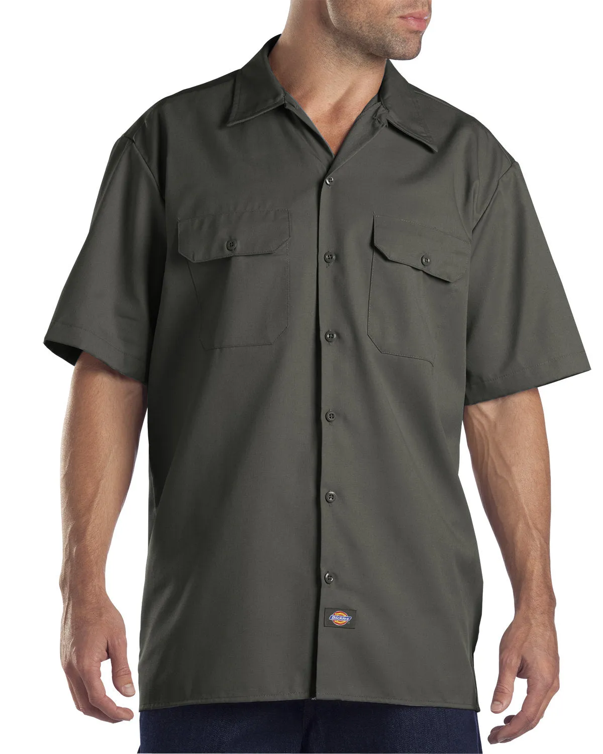 EMBROIDERED -  1574 - Williamson-Dickie Mfg Co Unisex Short-Sleeve Work Shirt