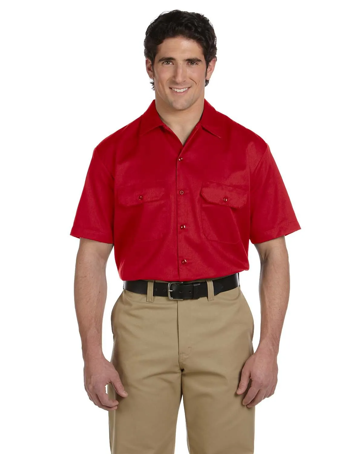 EMBROIDERED -  1574 - Williamson-Dickie Mfg Co Unisex Short-Sleeve Work Shirt