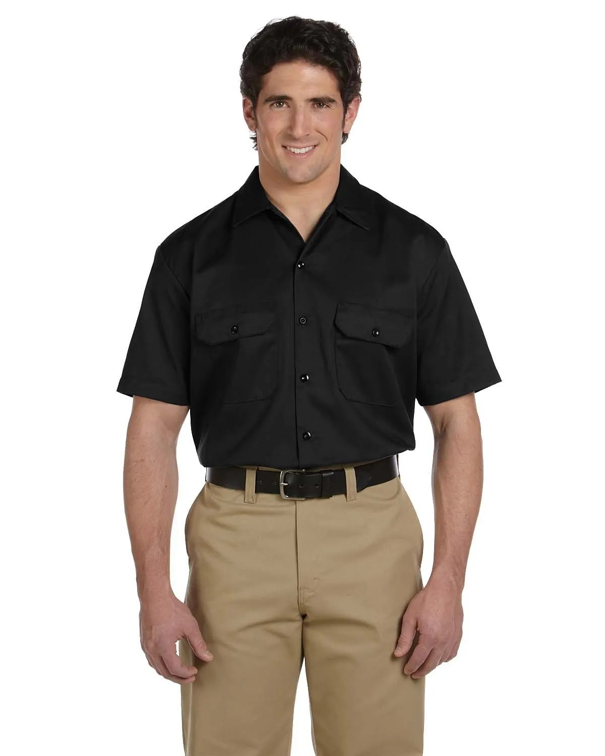 EMBROIDERED -  1574 - Williamson-Dickie Mfg Co Unisex Short-Sleeve Work Shirt