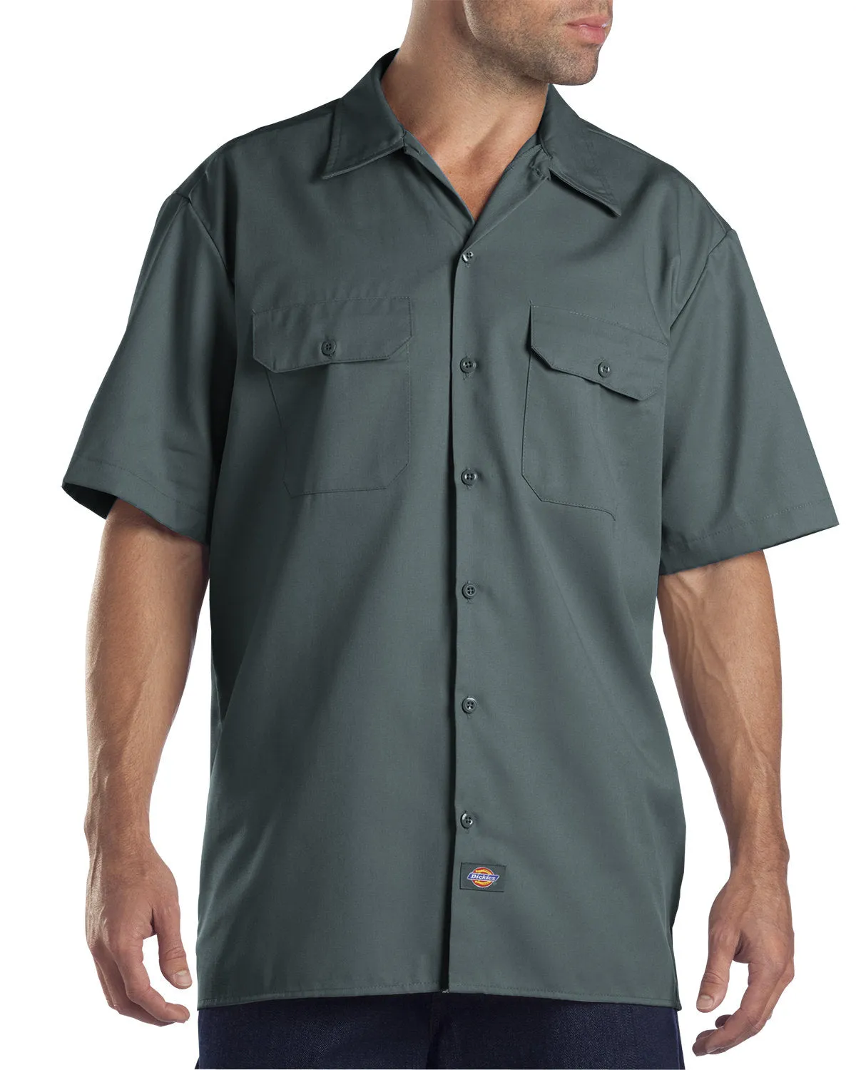 EMBROIDERED -  1574 - Williamson-Dickie Mfg Co Unisex Short-Sleeve Work Shirt