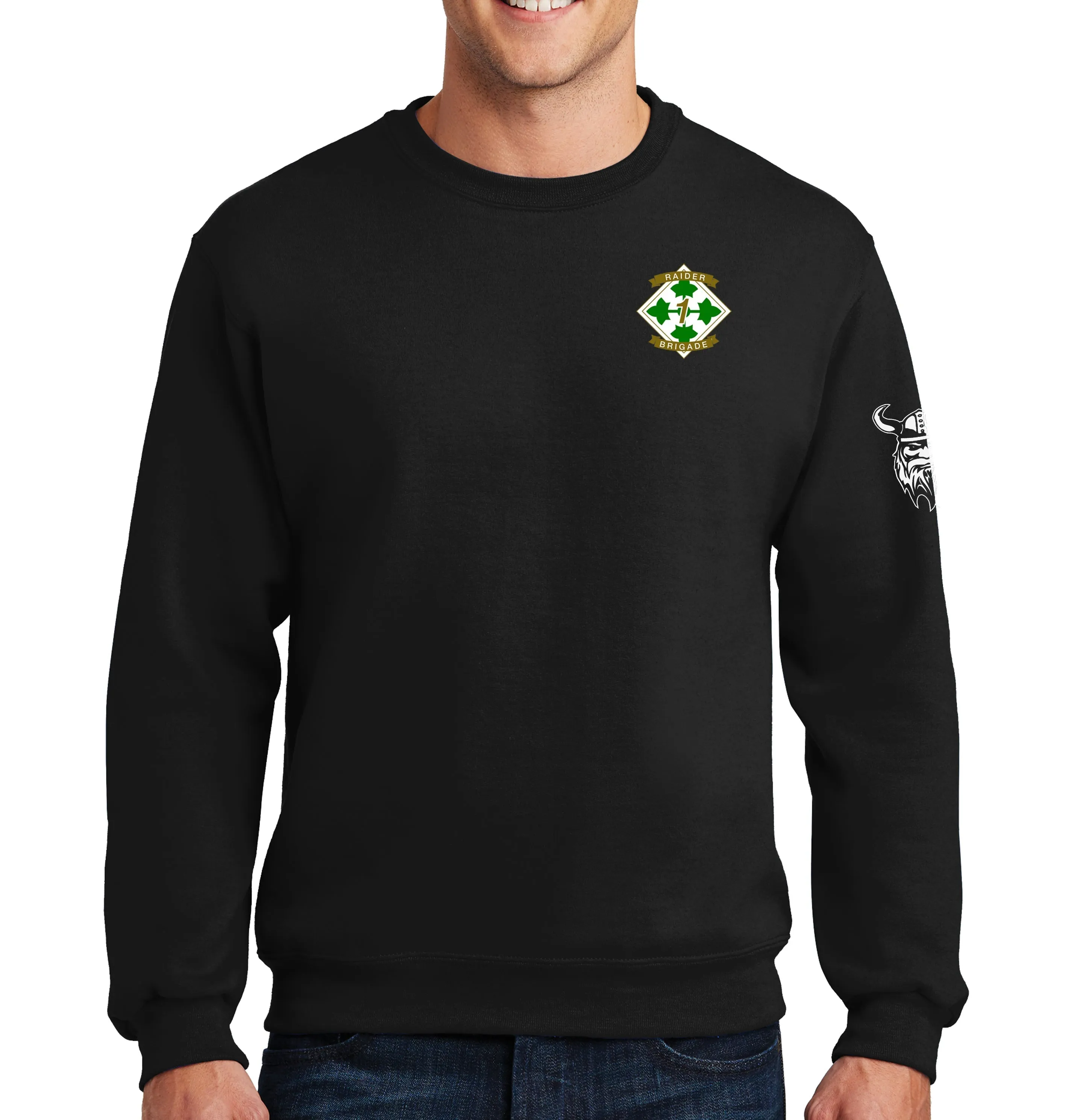 Fist Crewneck Unisex Sweatshirt. This shirt IS approved for PT.
