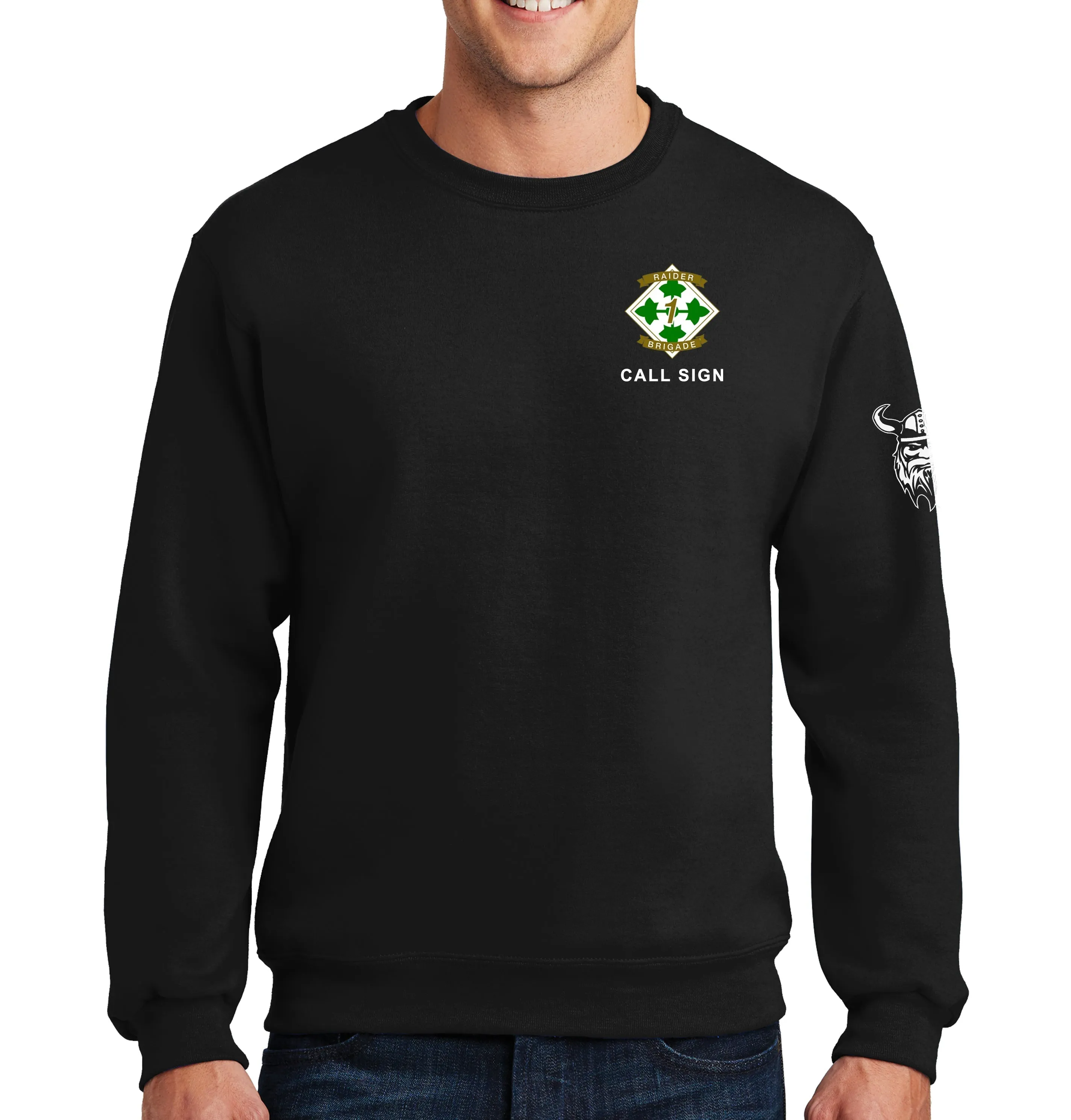 Fist Crewneck Unisex Sweatshirt. This shirt IS approved for PT.