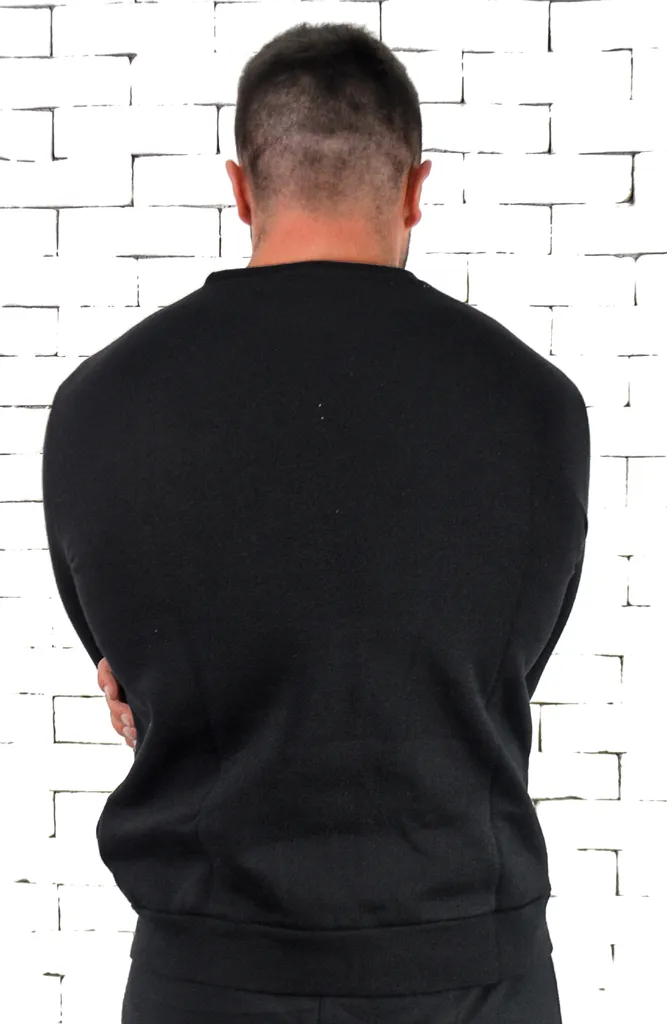 Gods Gift Crew Neck Sweatshirt - Black