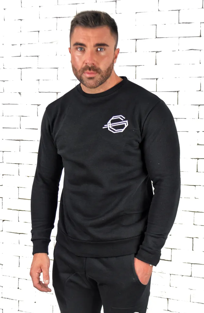Gods Gift Crew Neck Sweatshirt - Black
