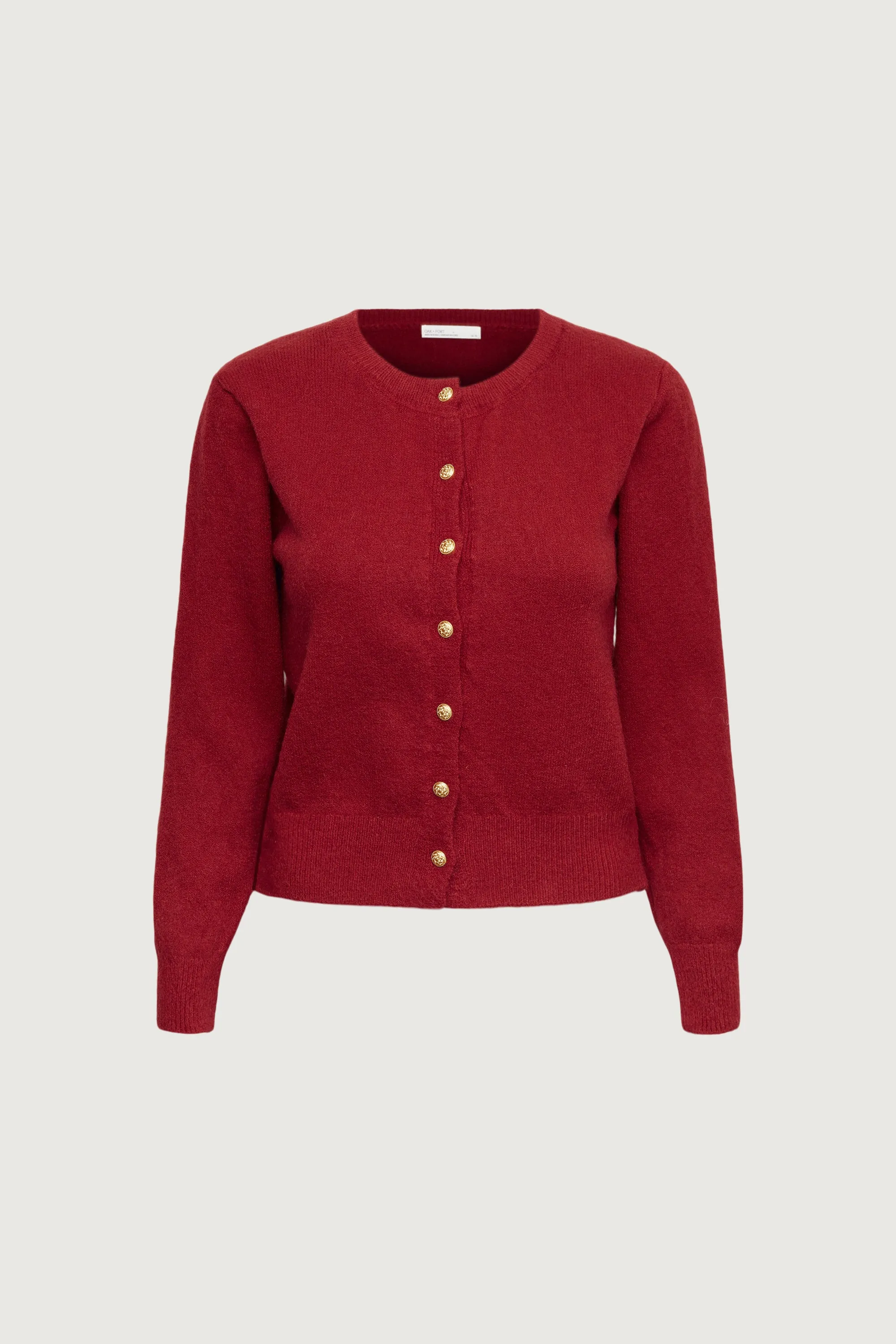 GOLD BUTTON CARDIGAN
