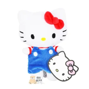 Hello Kitty Plush Beanie Baby Blue Shirt with Red Bow | $9.99 | BooBear