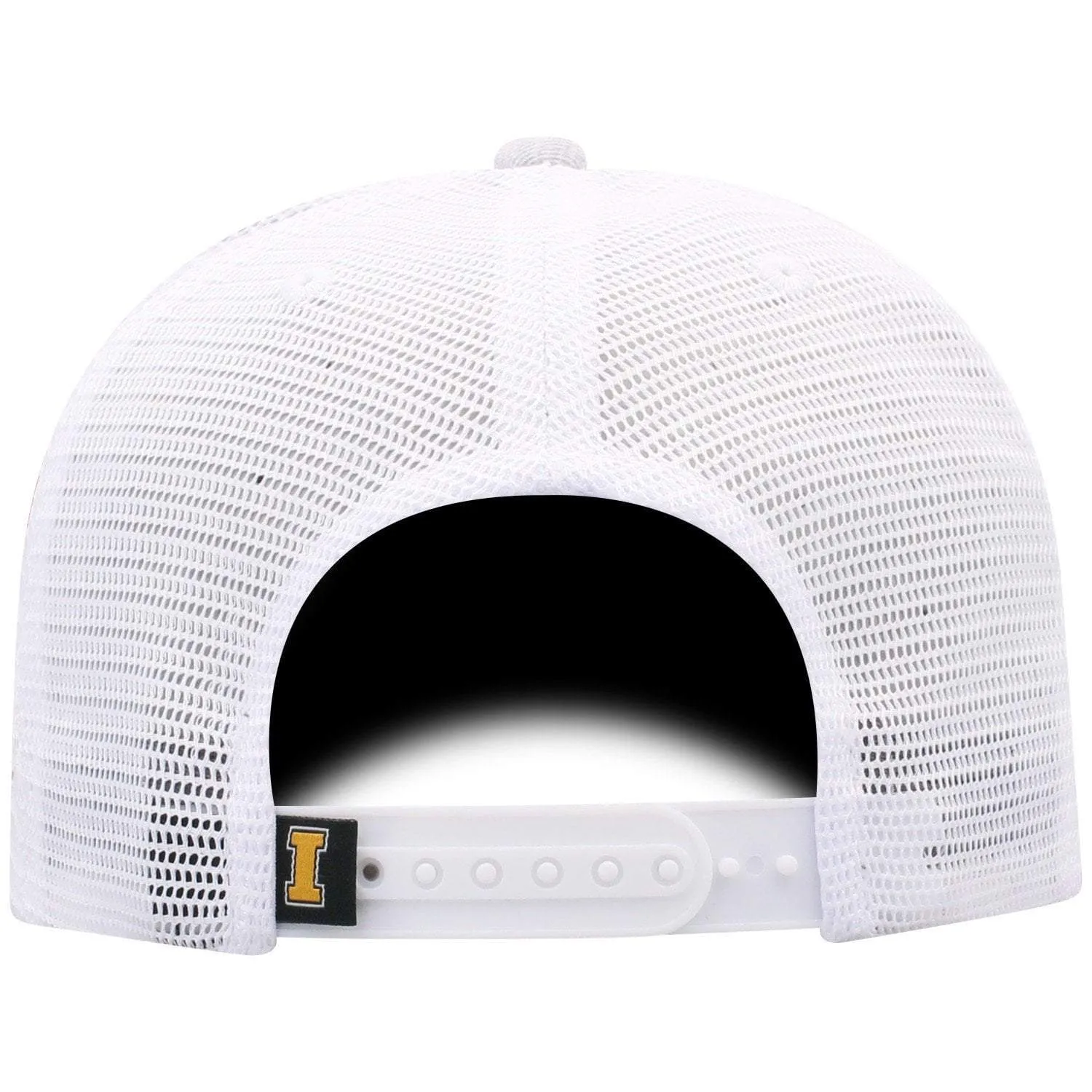 Iowa Hawkeyes TOW Gray "Notch II" Mesh Structured Snapback Hat Cap
