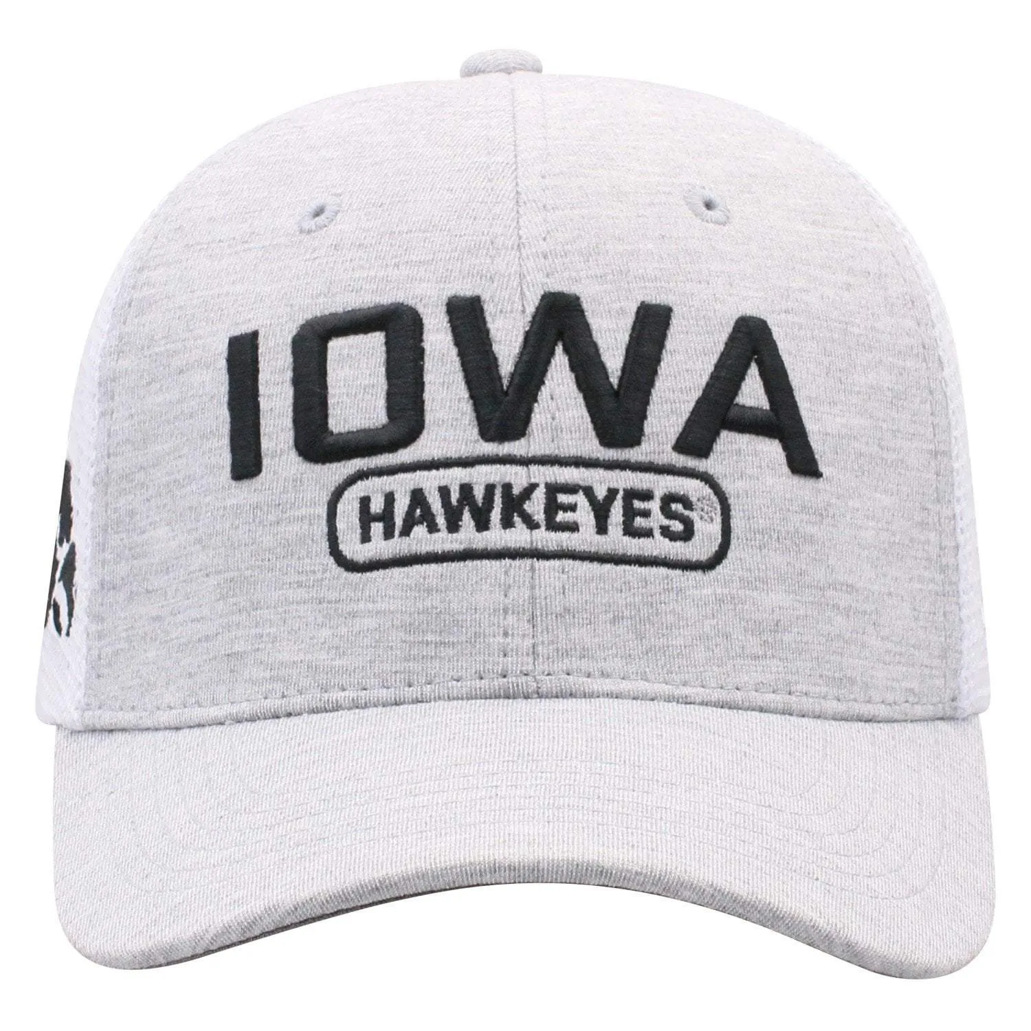 Iowa Hawkeyes TOW Gray "Notch II" Mesh Structured Snapback Hat Cap