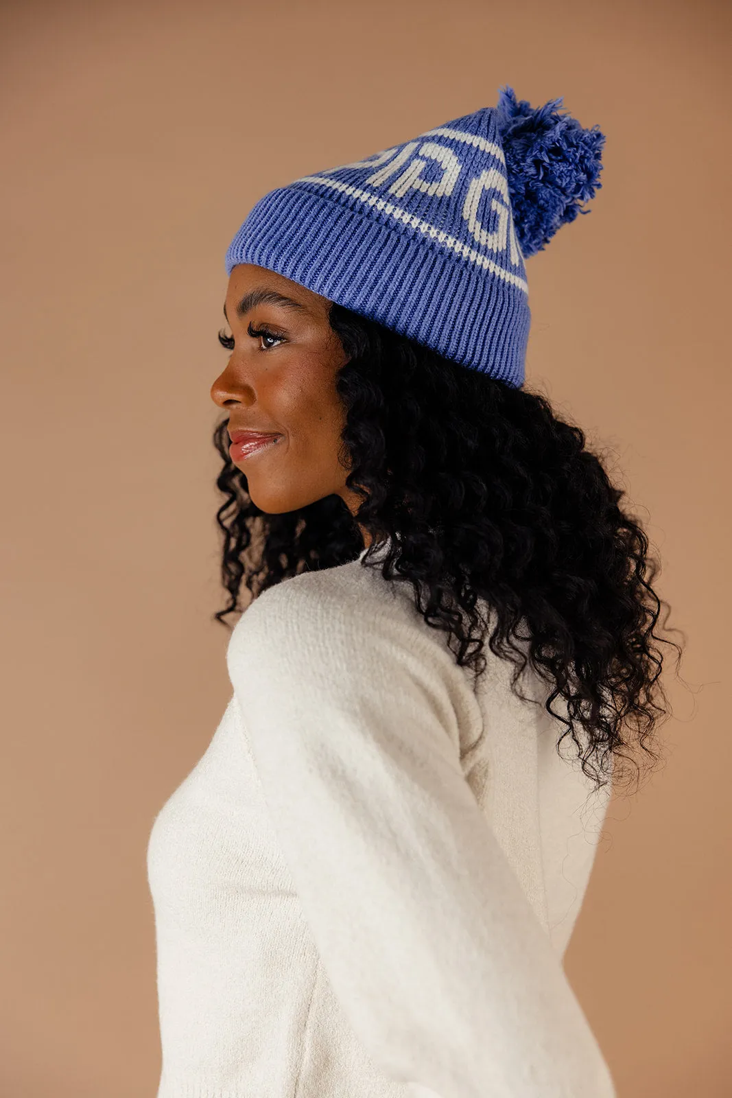 Jane Retro Pom Beanie