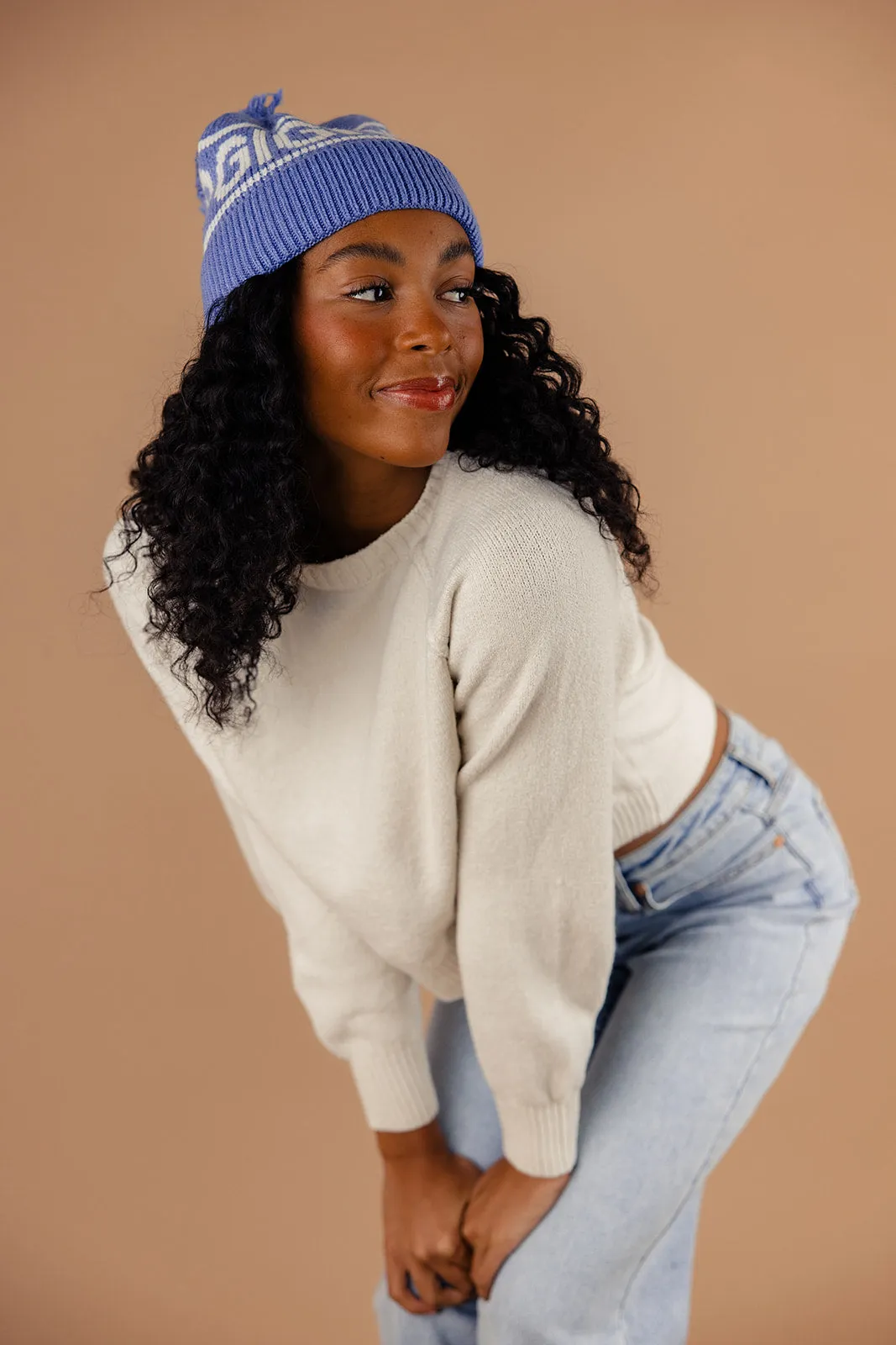 Jane Retro Pom Beanie