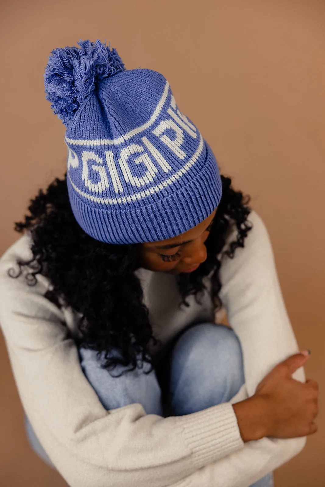 Jane Retro Pom Beanie