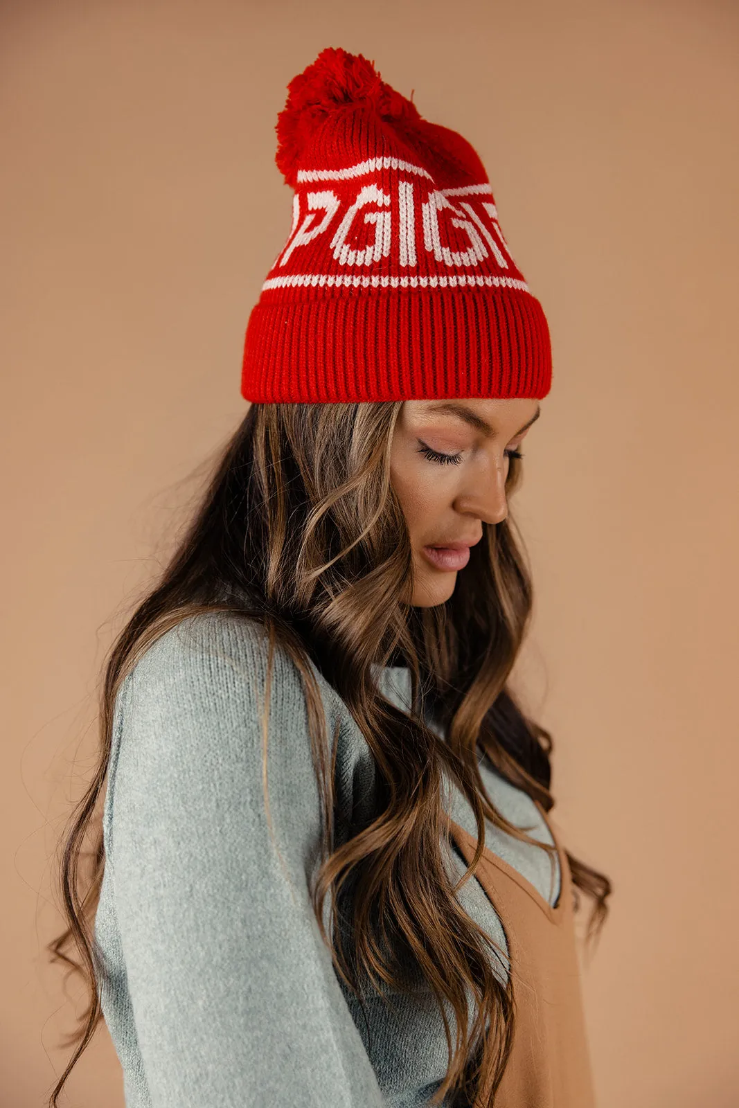 Jane Retro Pom Beanie