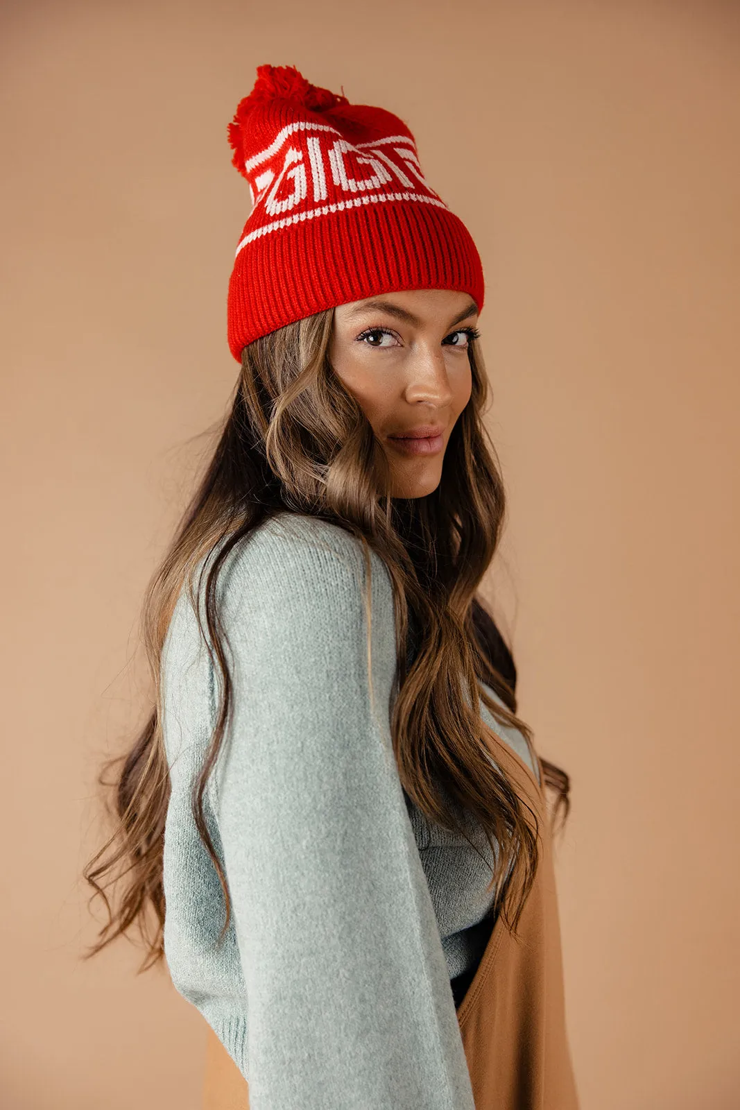 Jane Retro Pom Beanie