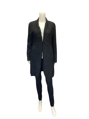 Knot Sisters Women's Midi Cardigan Black Size: S