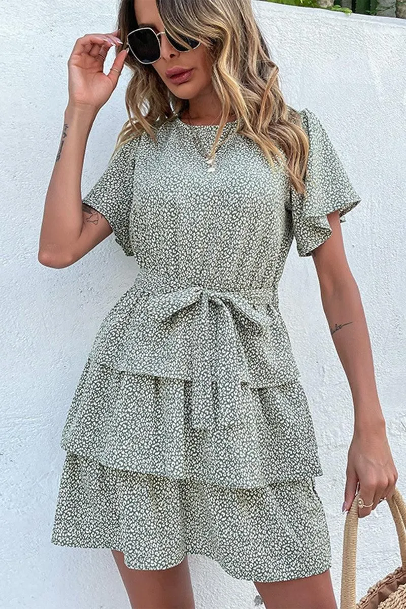 LAYERED CAKE SHORT DRESS