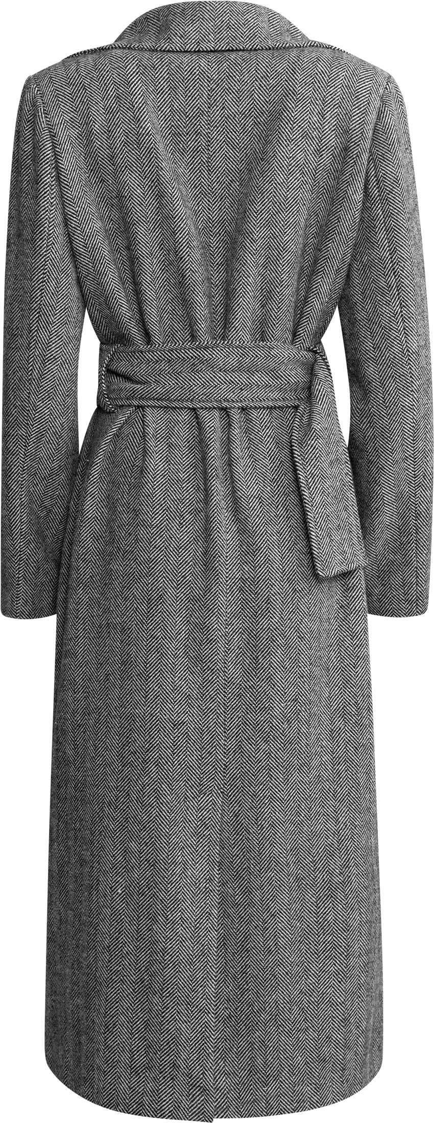 Leah Wool Coat - Black