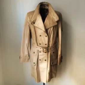 Leather Trench Coat