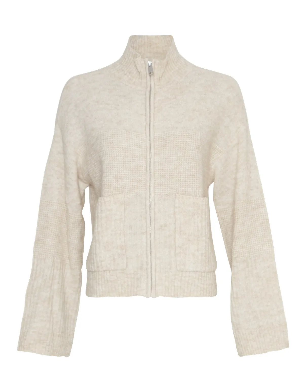 Lediona Hope Cardigan - Oatmeal Melange