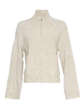Lediona Hope Cardigan - Oatmeal Melange