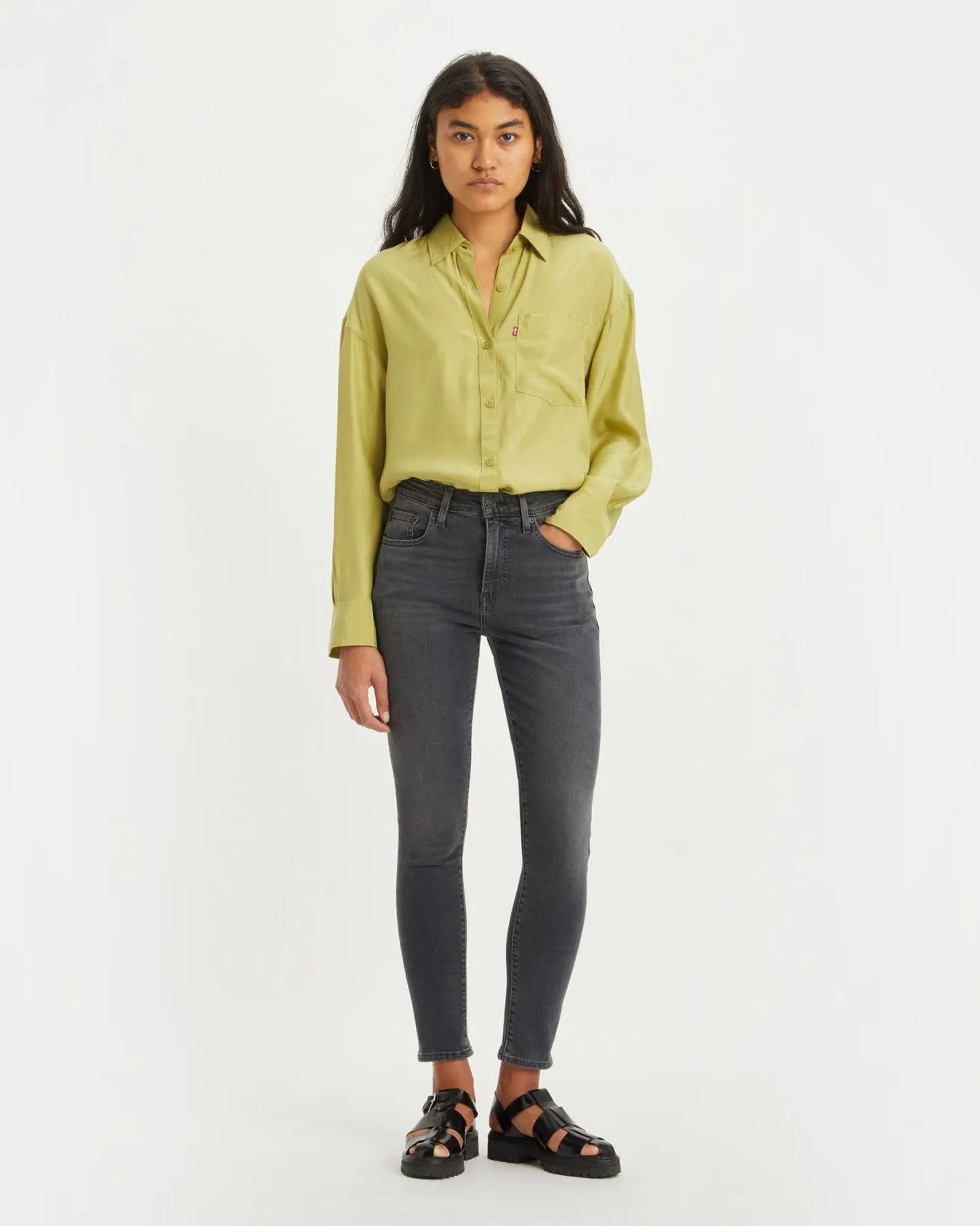 Levi's® Womens 721 High Rise Skinny Jeans - Clear Way