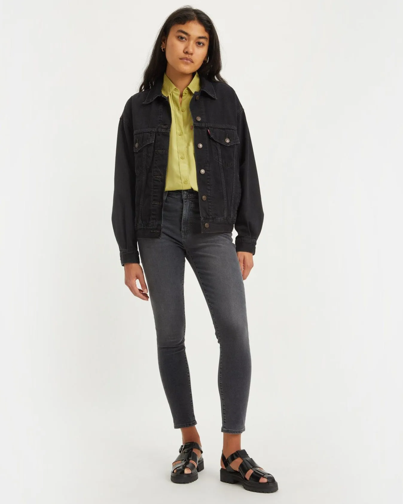 Levi's® Womens 721 High Rise Skinny Jeans - Clear Way