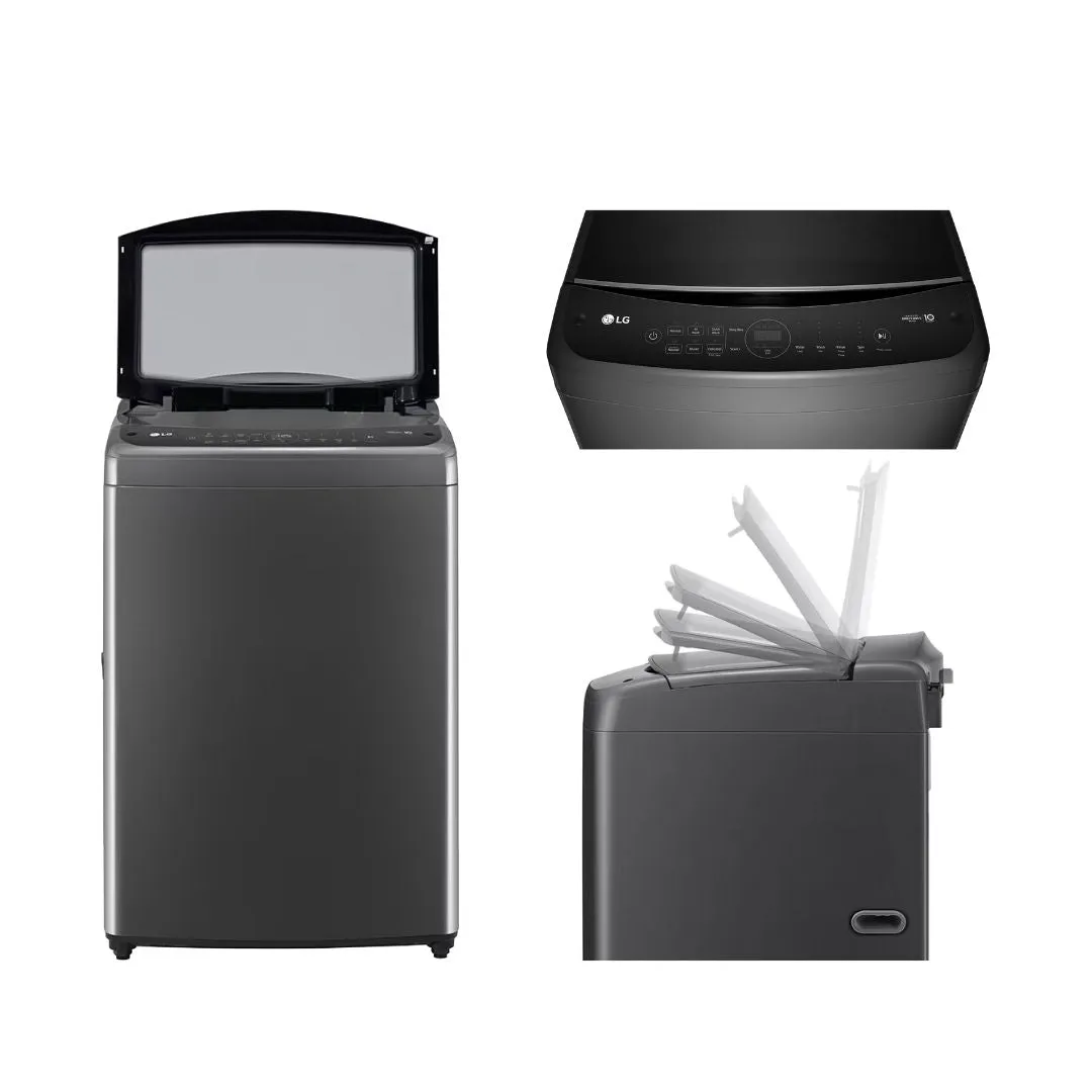LG TV2517SV3B 17kg Top Load Washing Machine with Intelligent Fabric Care