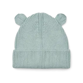 Liewood Gina beanie with ears | Ice blue