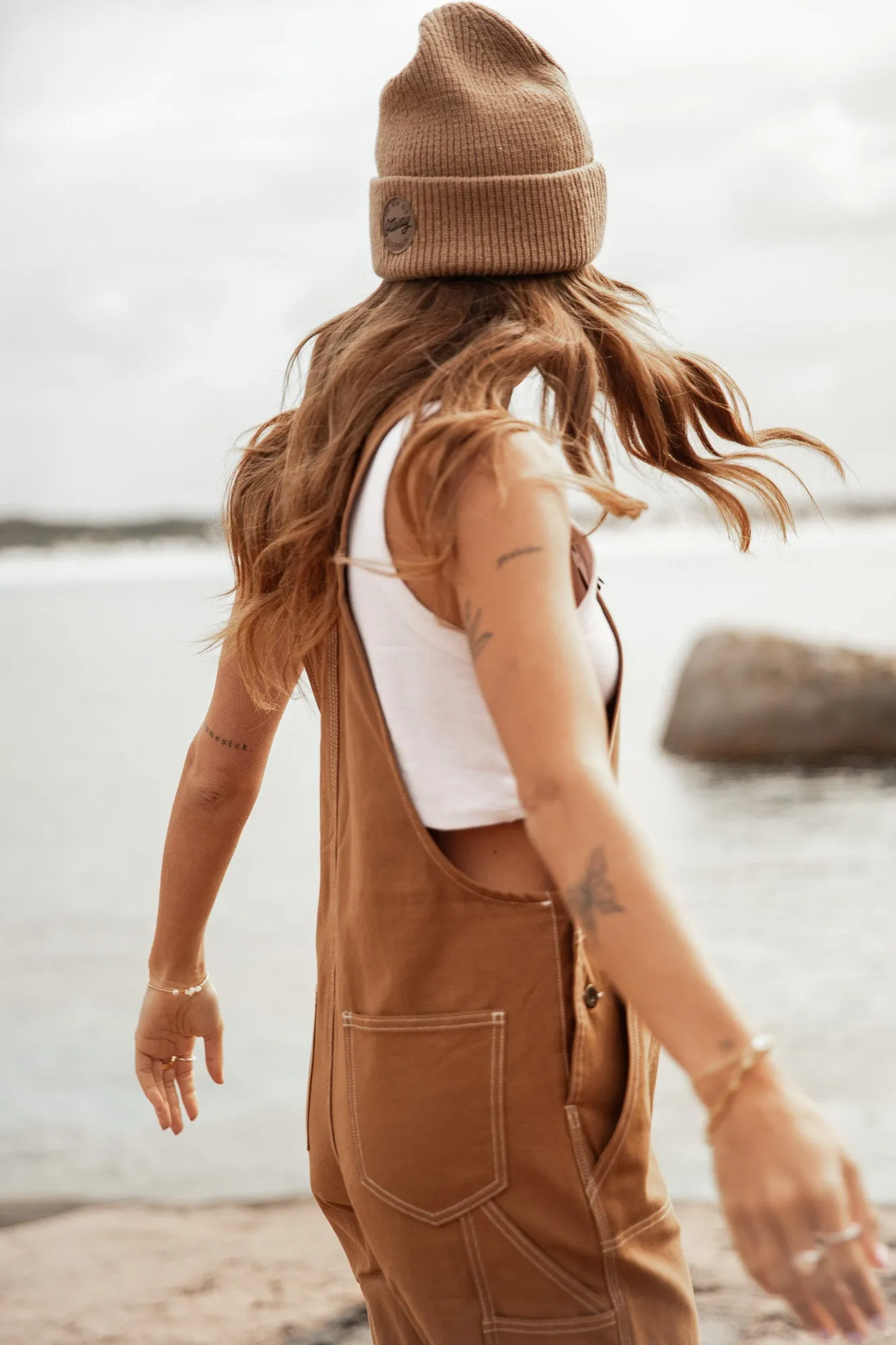 Light Brown Beanie