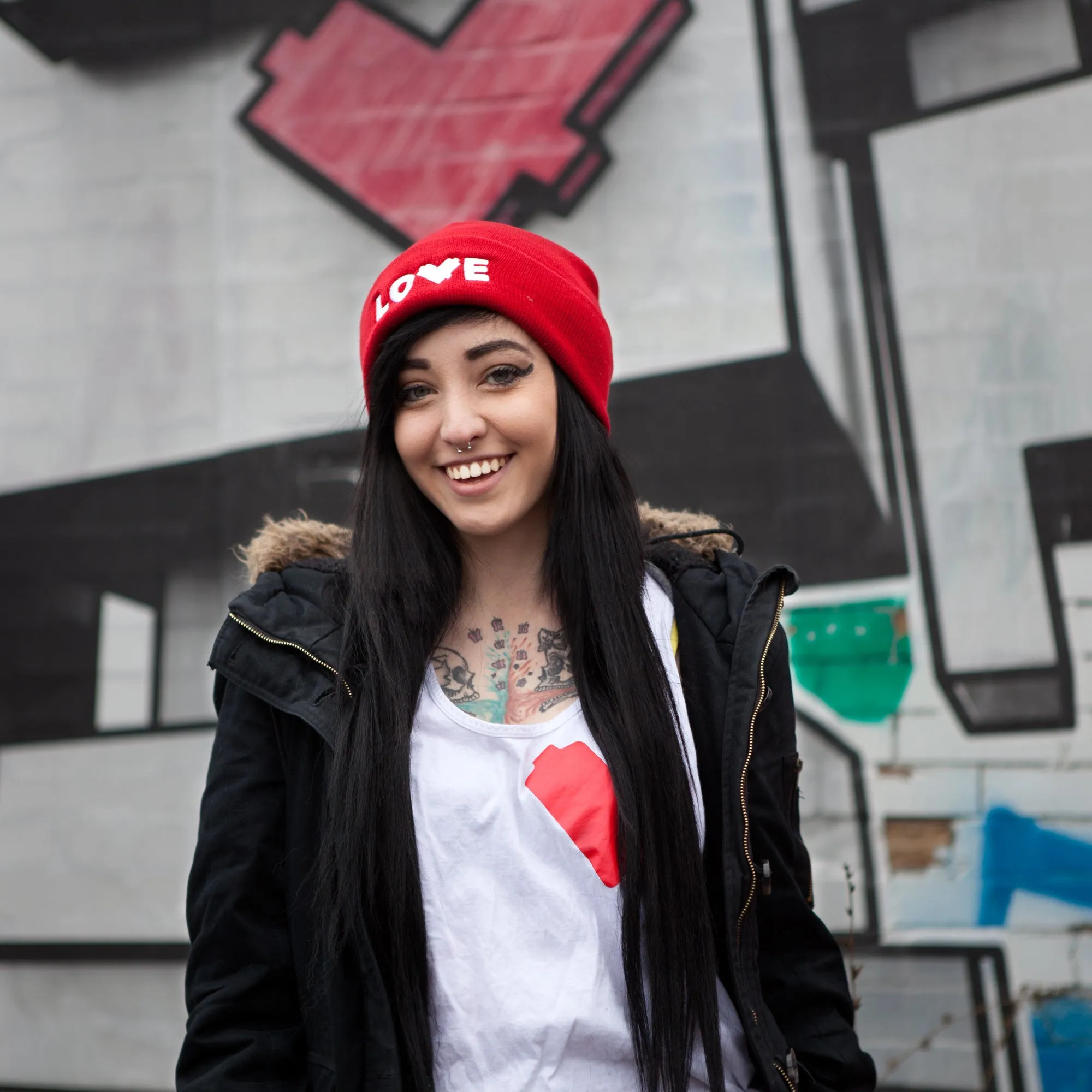 LOVE Toque by Matthew Del Degan