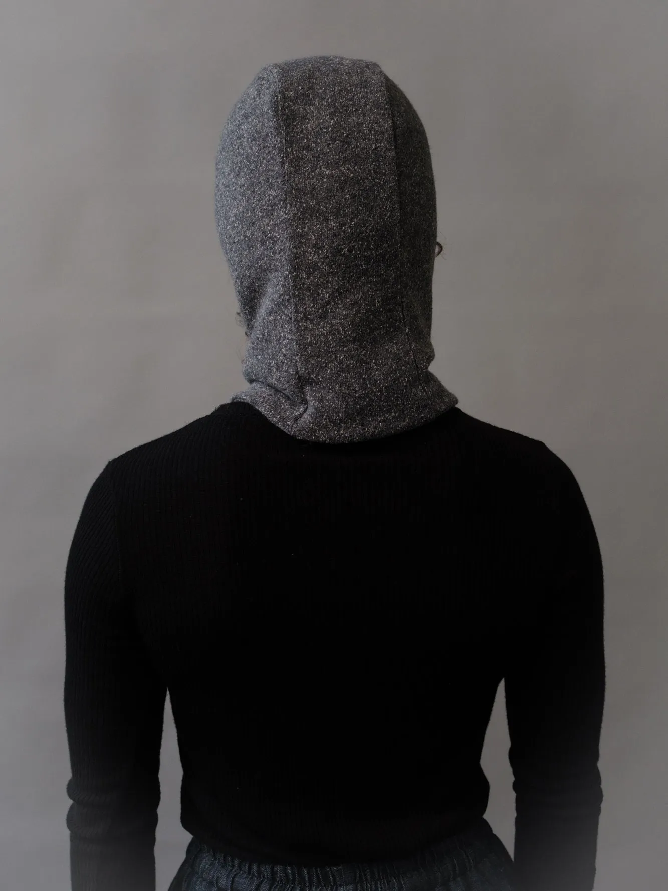 Lumi Balaclava in Gray Speckle