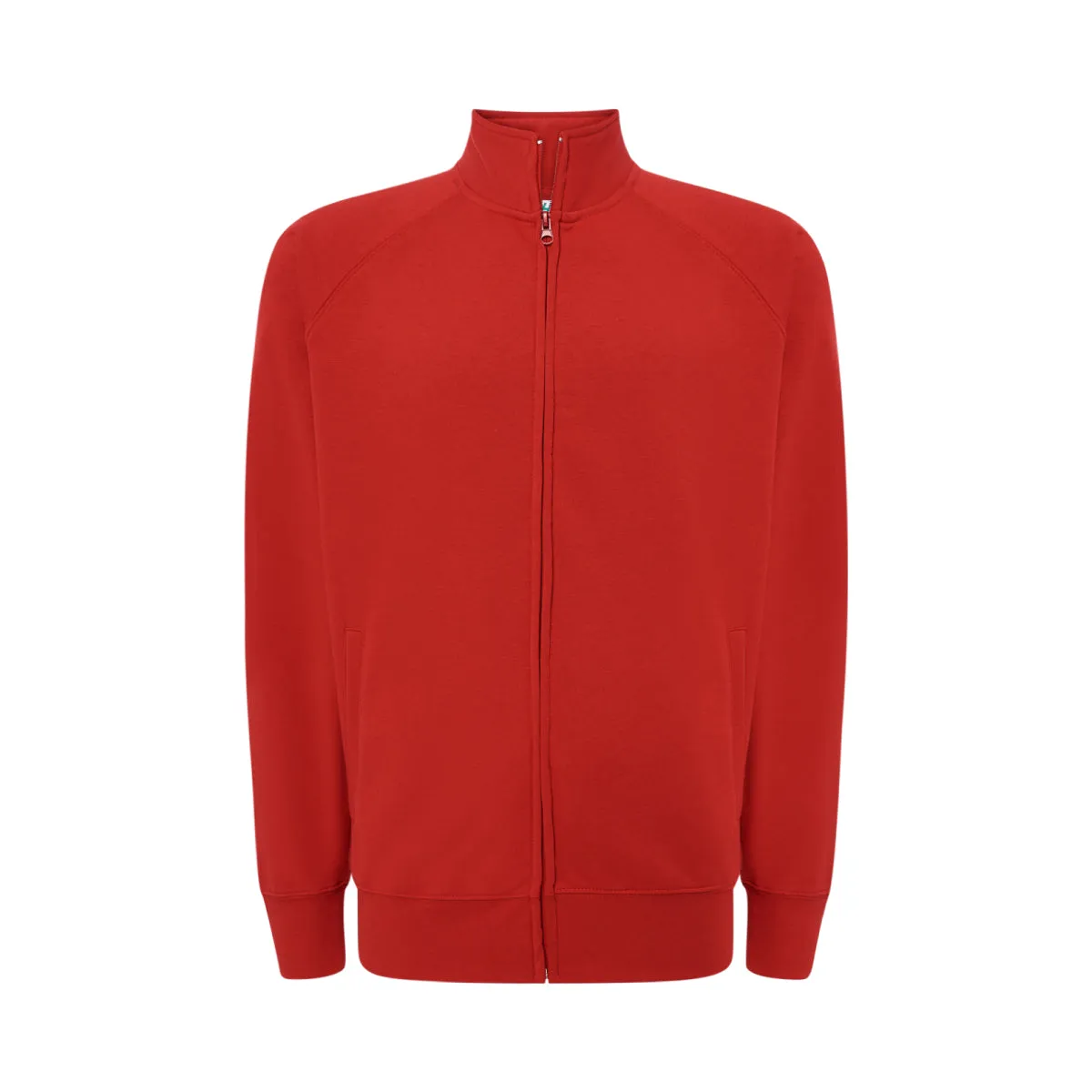 Men’s Lightweight Long-sleeve Terry Full Length Zipper Sweatshirt