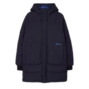 Mens Paul Smith Dark Navy Long Fibre Down Coat