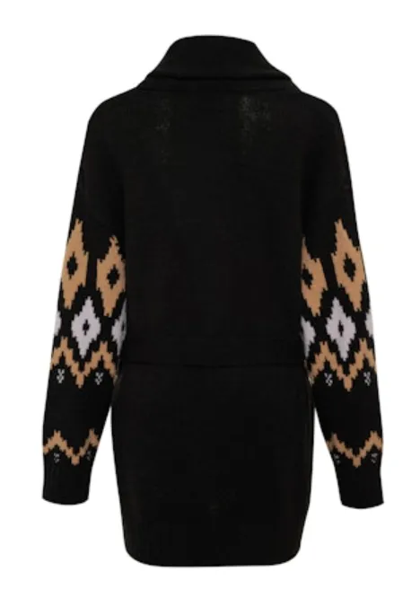 MERINO WOOL FAIR ISLE CARDIGAN