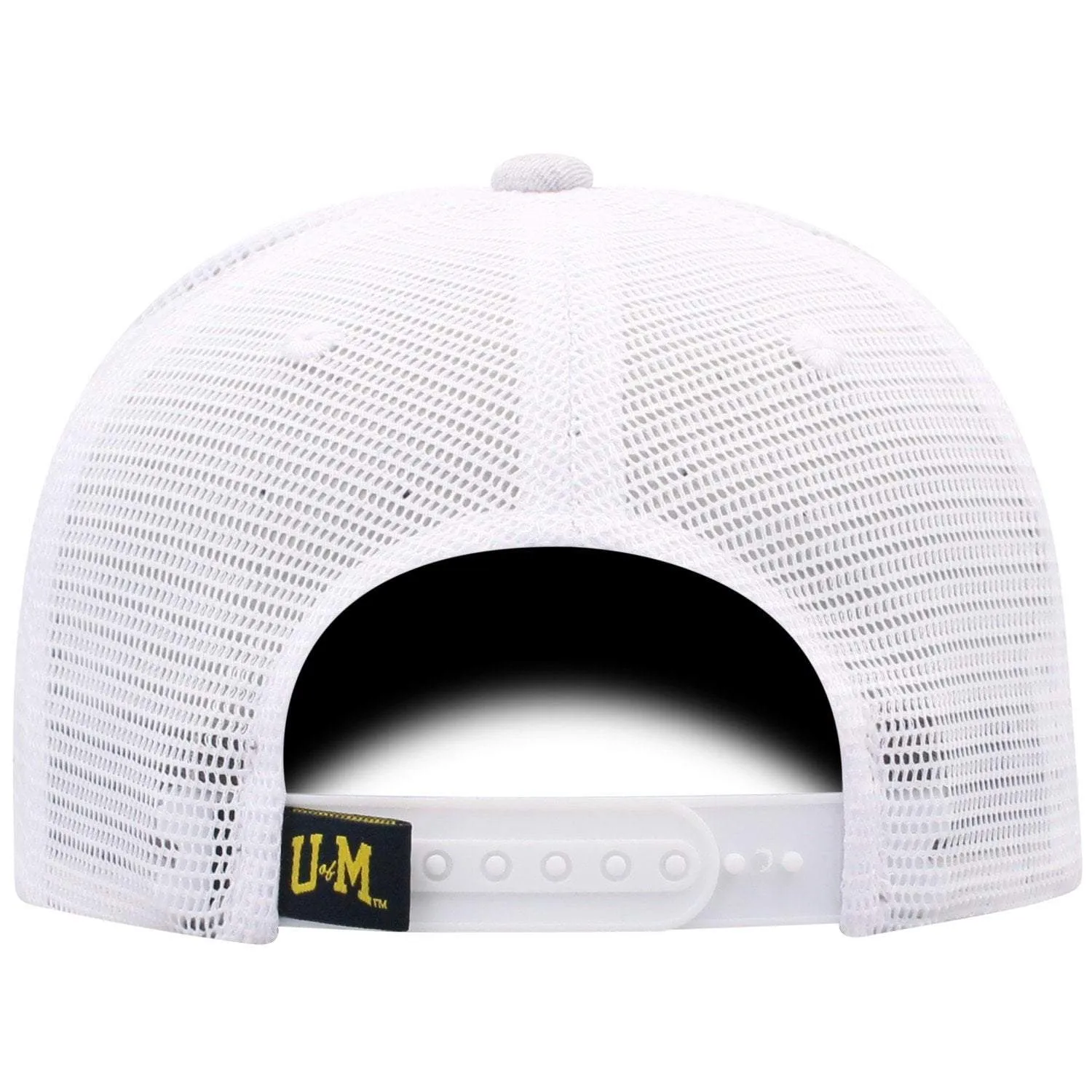 Michigan Wolverines TOW Gray "Notch II" Mesh Structured Snapback Hat Cap